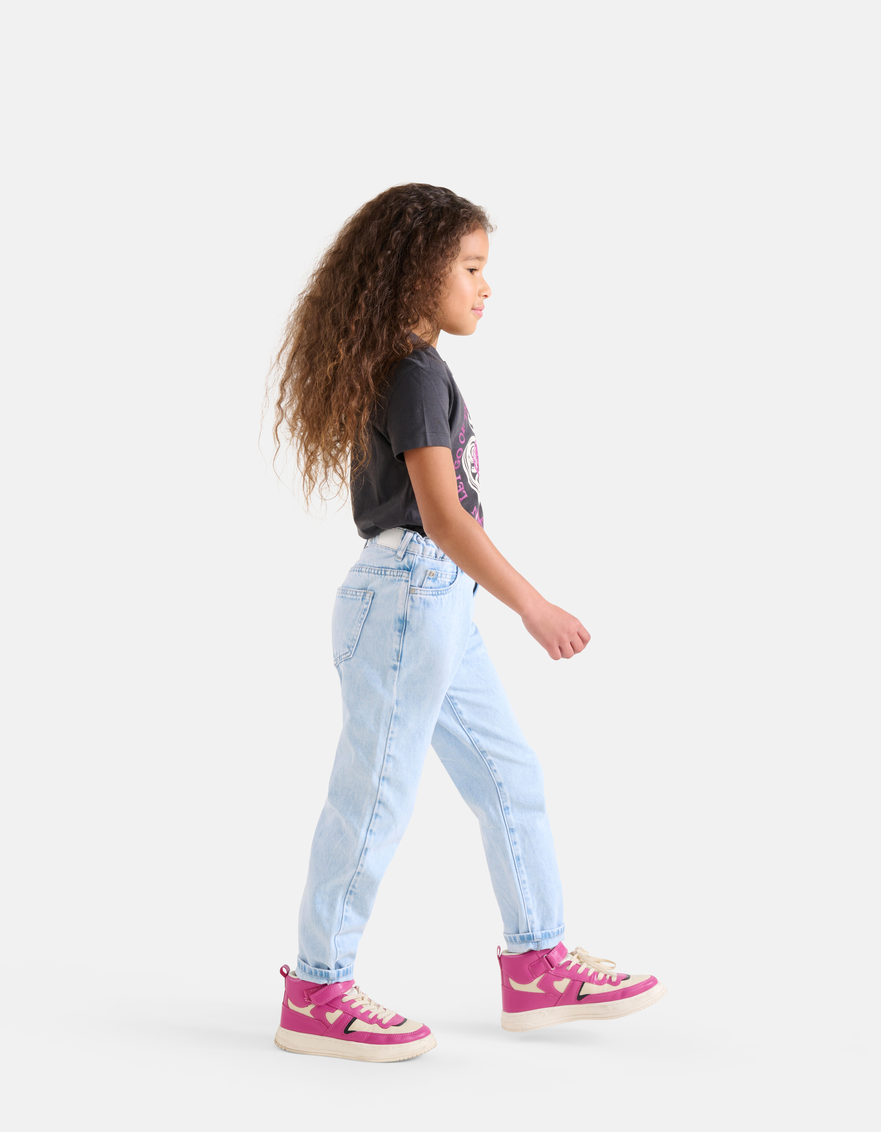 Barrel Leg Jeans gebleicht SHOEBY GIRLS