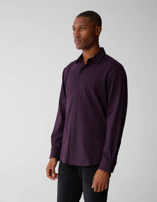 Jersey Hemd Dunkelrot SHOEBY MEN