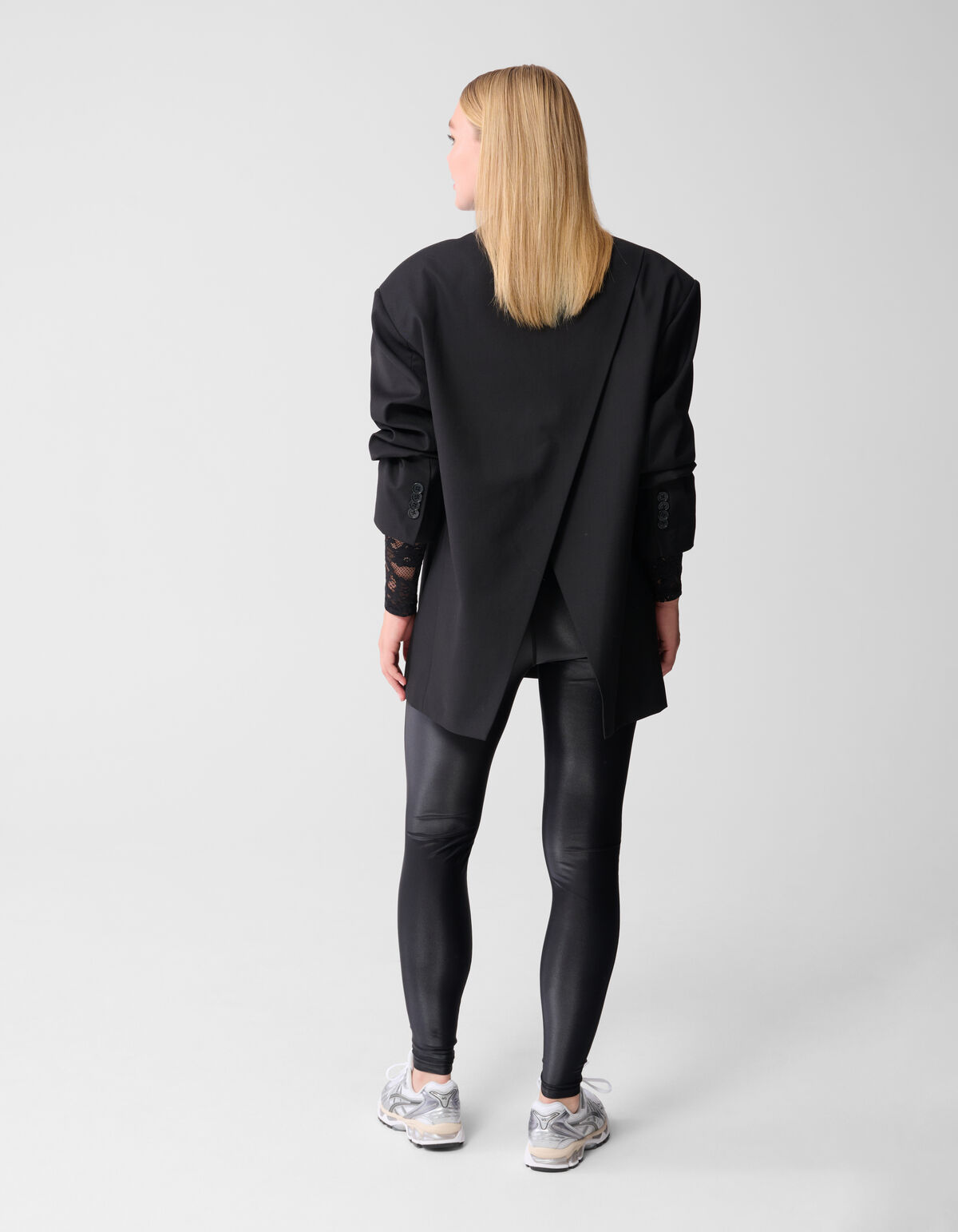 Glänzende Leggings Schwarz SHOEBY WOMEN