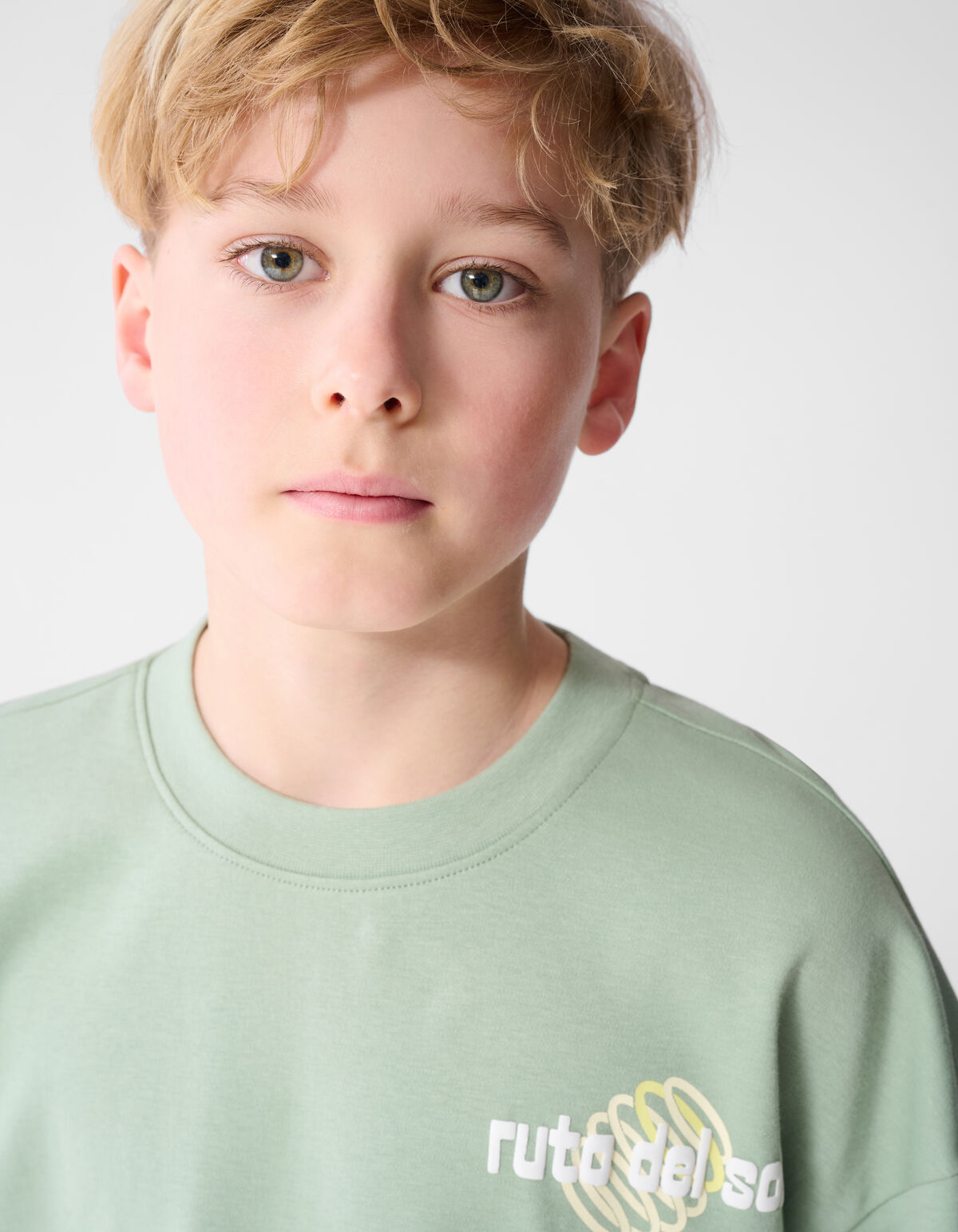 Del Sol Artwork T-Shirt Hellgr&uuml;n SHOEBY BOYS