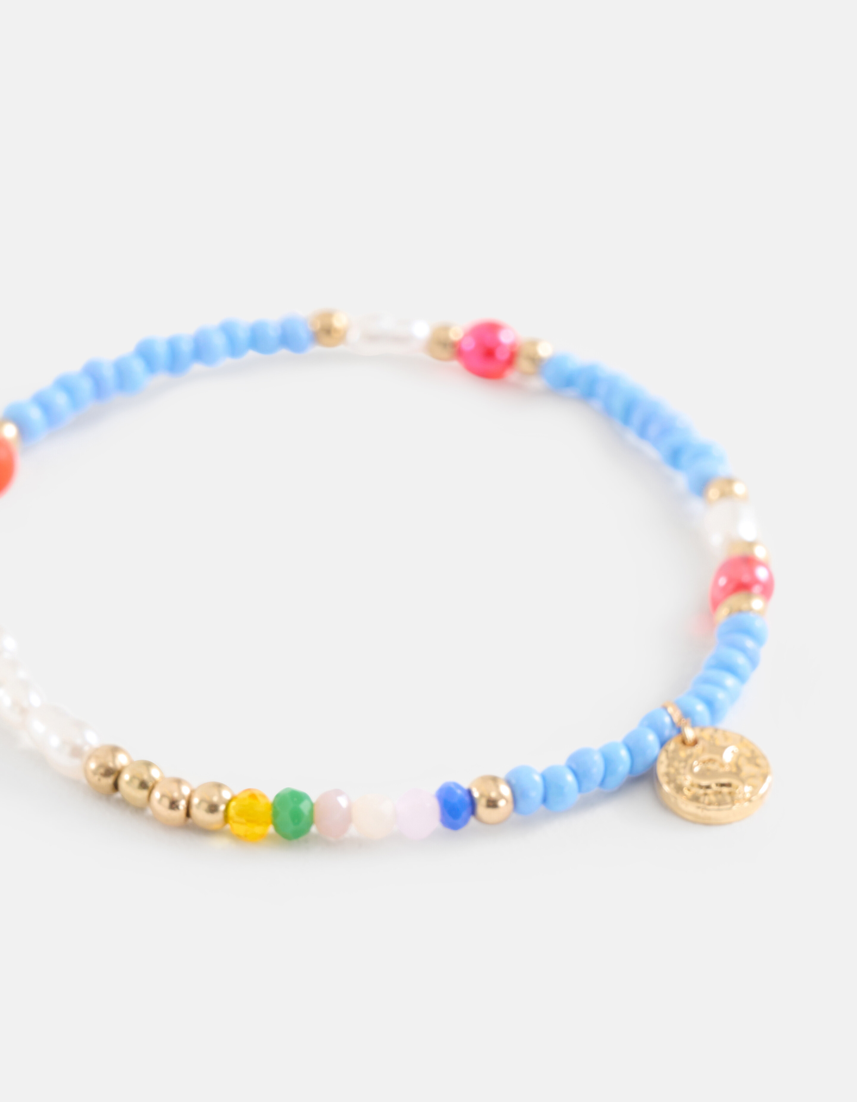 Perlenarmband Blau SHOEBY ACCESSOIRES