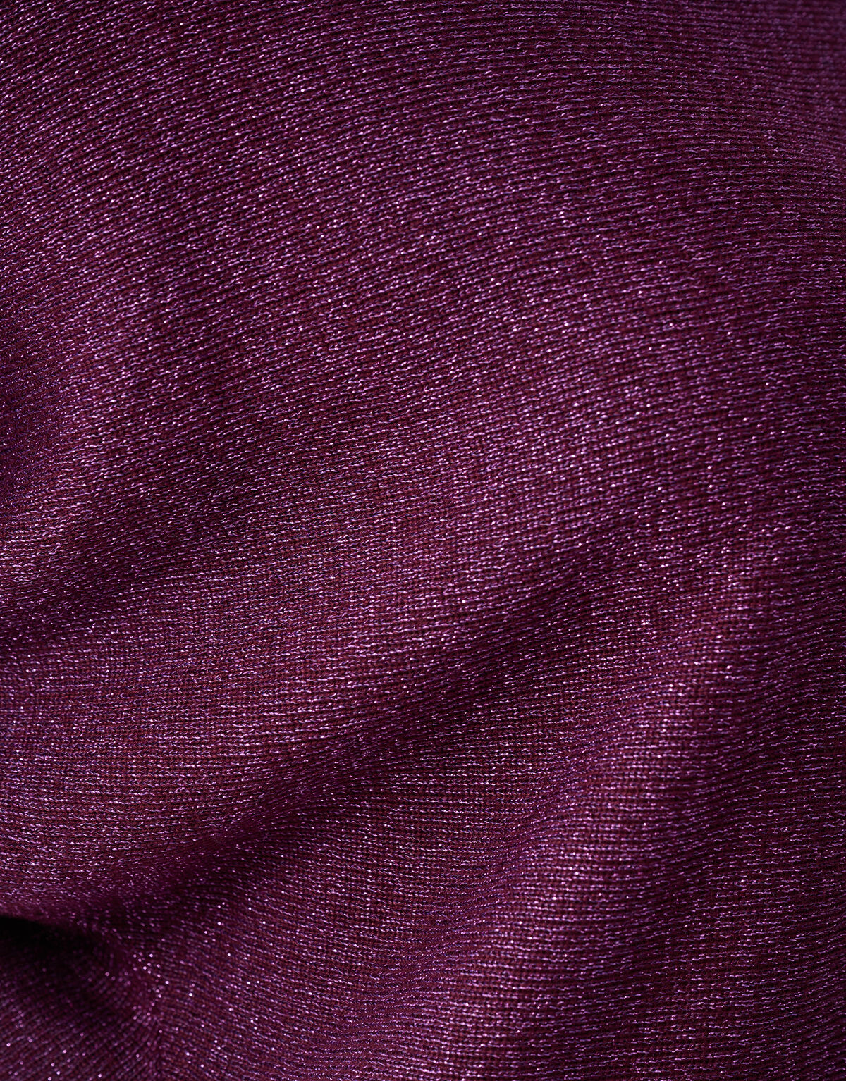 Colorblock Glitter Batwing Pullover Dunkelrot SHOEBY WOMEN