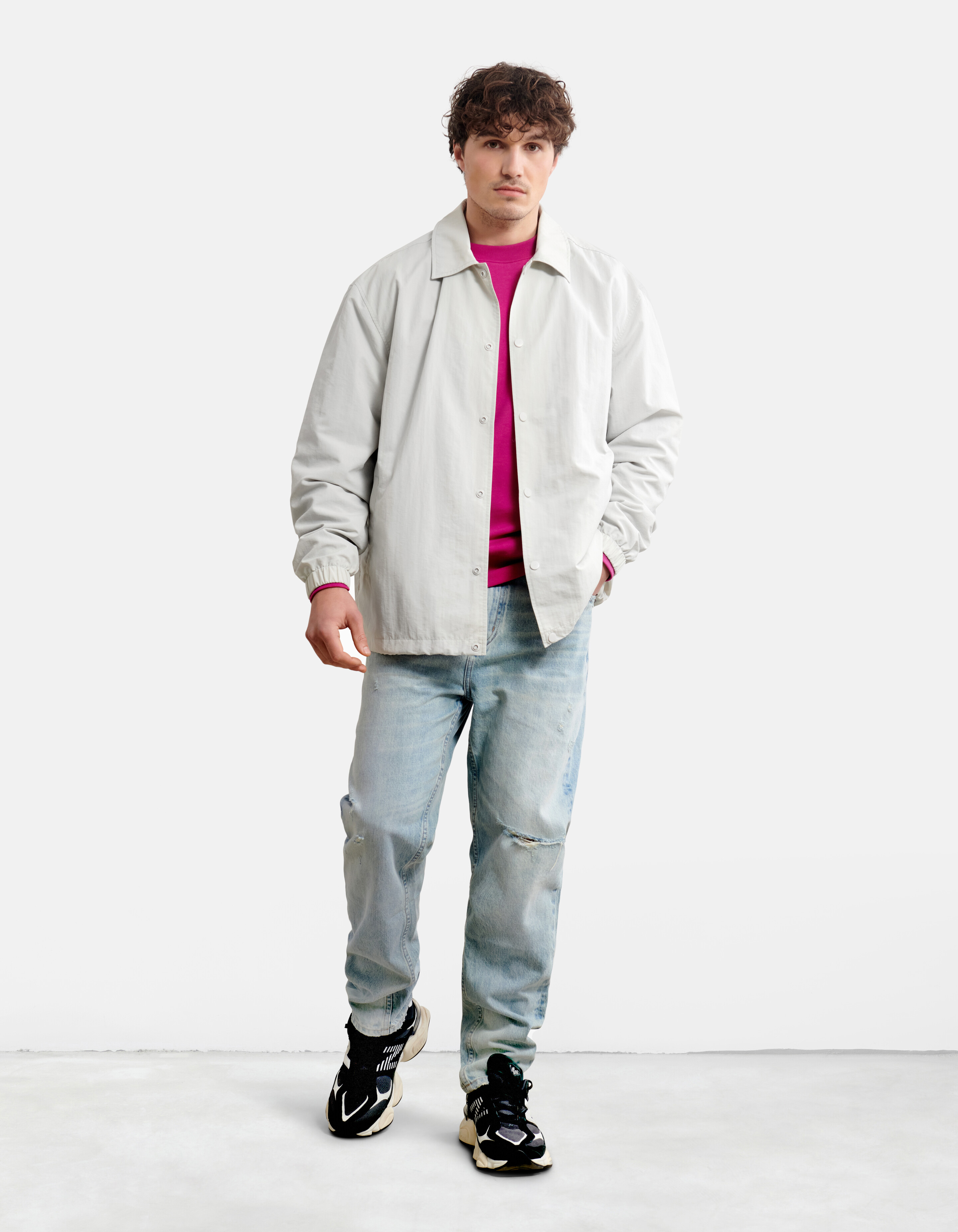 Coach Jacke Hellgrau SHOEBY MEN