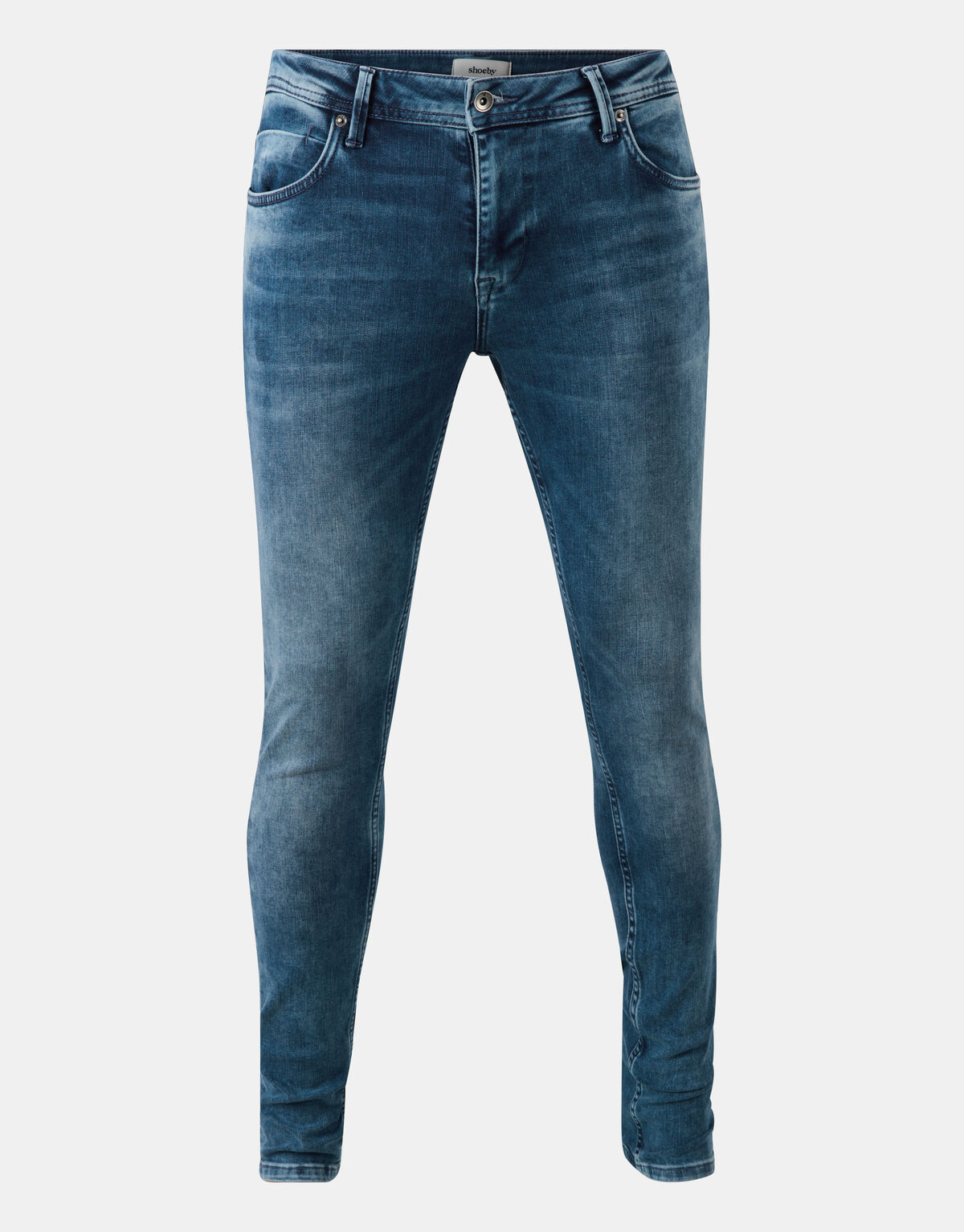 Skinny Jeans Blau Länge 36 SHOEBY MEN