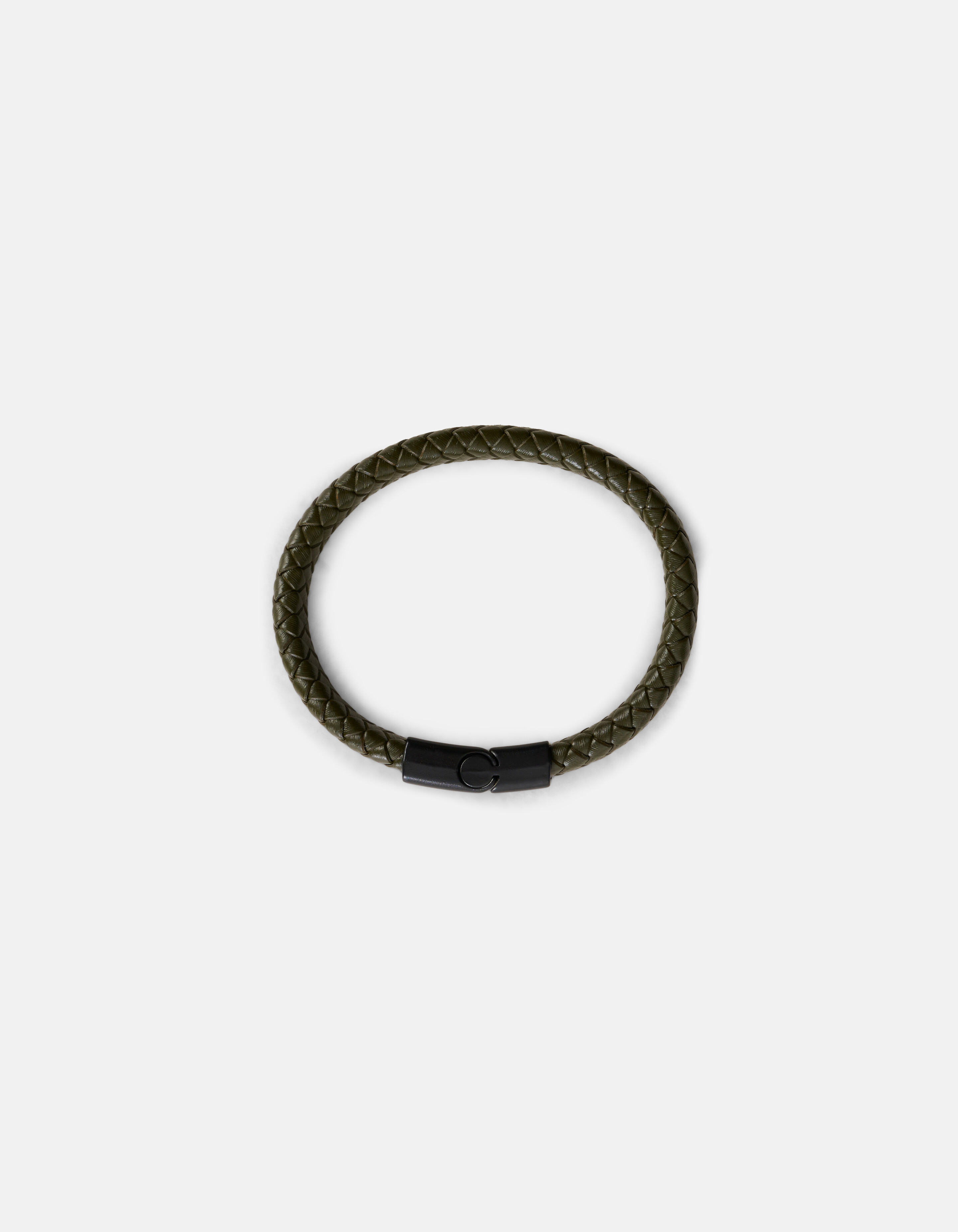 Lederarmband Dunkelgrün SHOEBY ACCESSOIRES