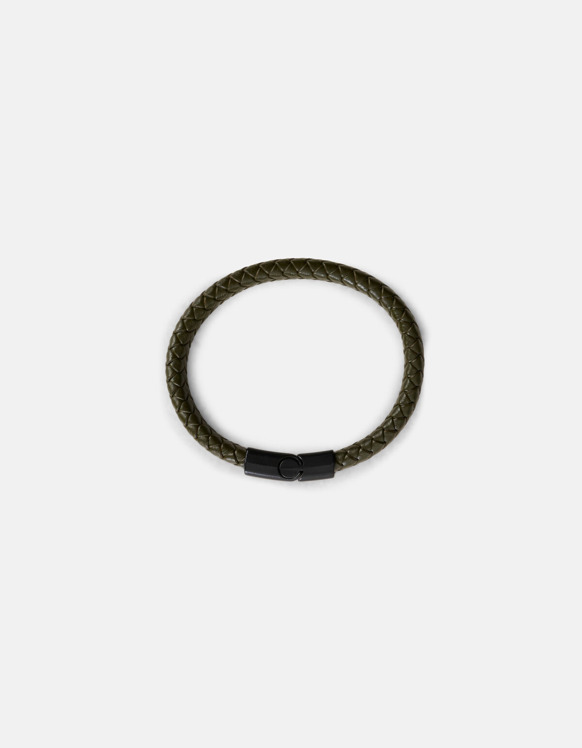 Lederarmband Dunkelgrün SHOEBY ACCESSOIRES