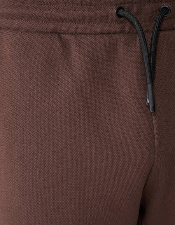 Pique-Shorts Dunkelbraun SHOEBY MEN