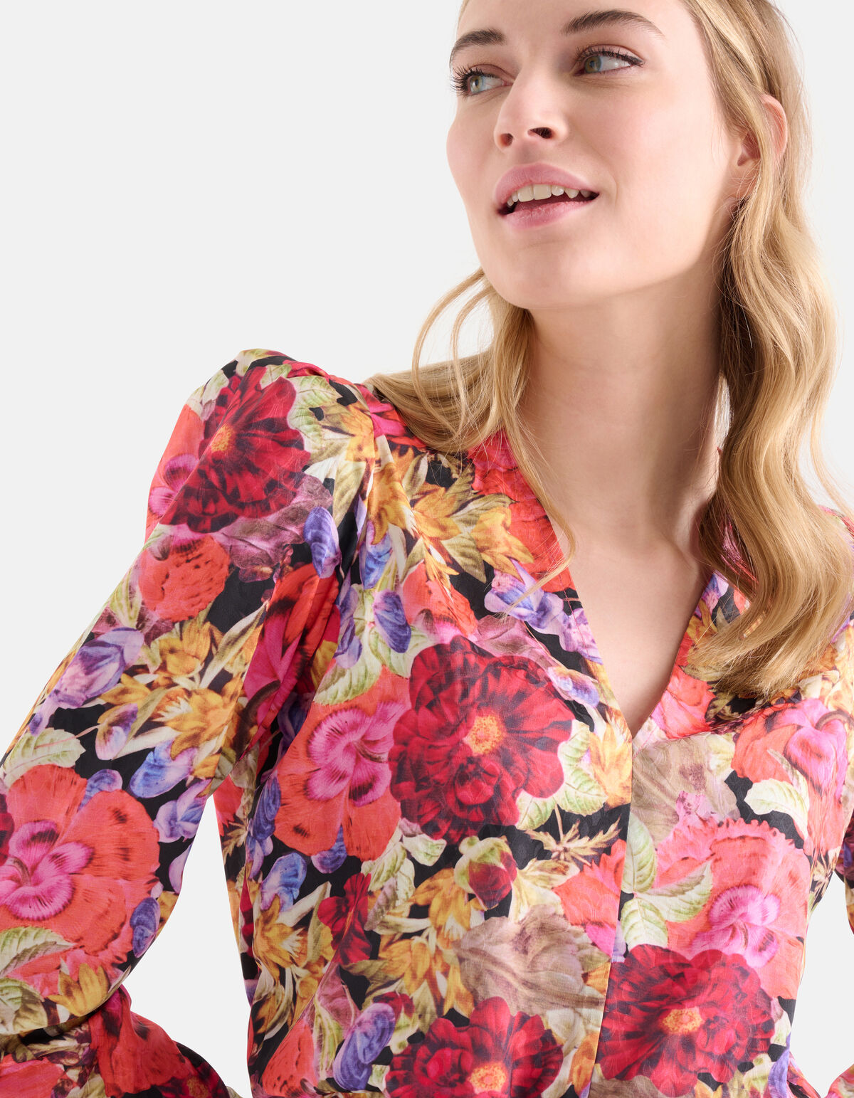Kleid mit Blumendruck im Vintage-Stil SHOEBY WOMEN
