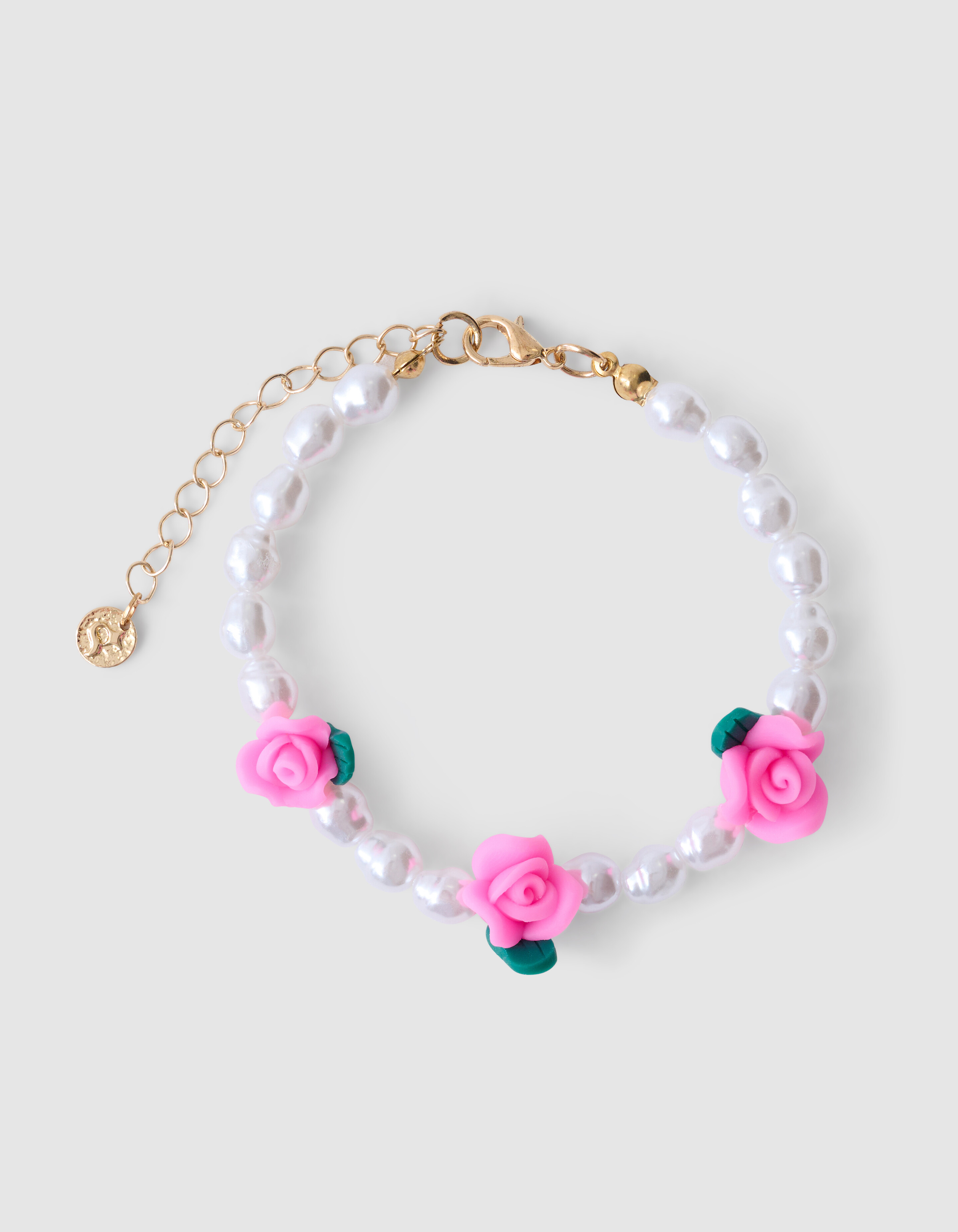 Roses Perlenarmband Gold SHOEBY ACCESSOIRES