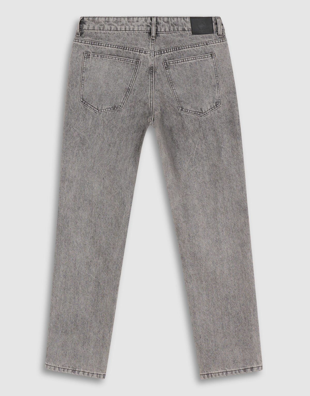 Modern Straight Fit Jeans Dirty Wash Grau L32 SHOEBY MEN