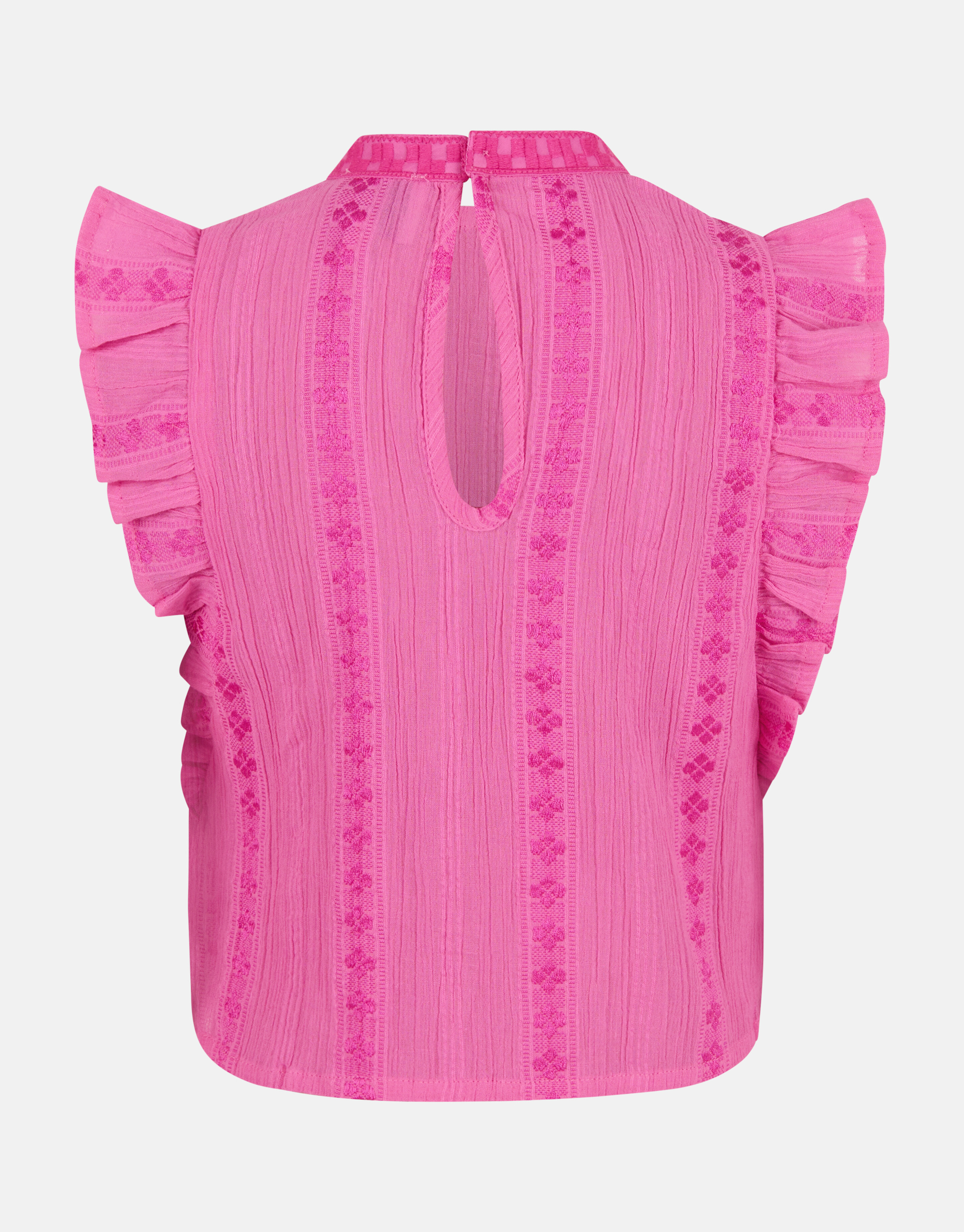 Tape Detail Top Pink SHOEBY GIRLS