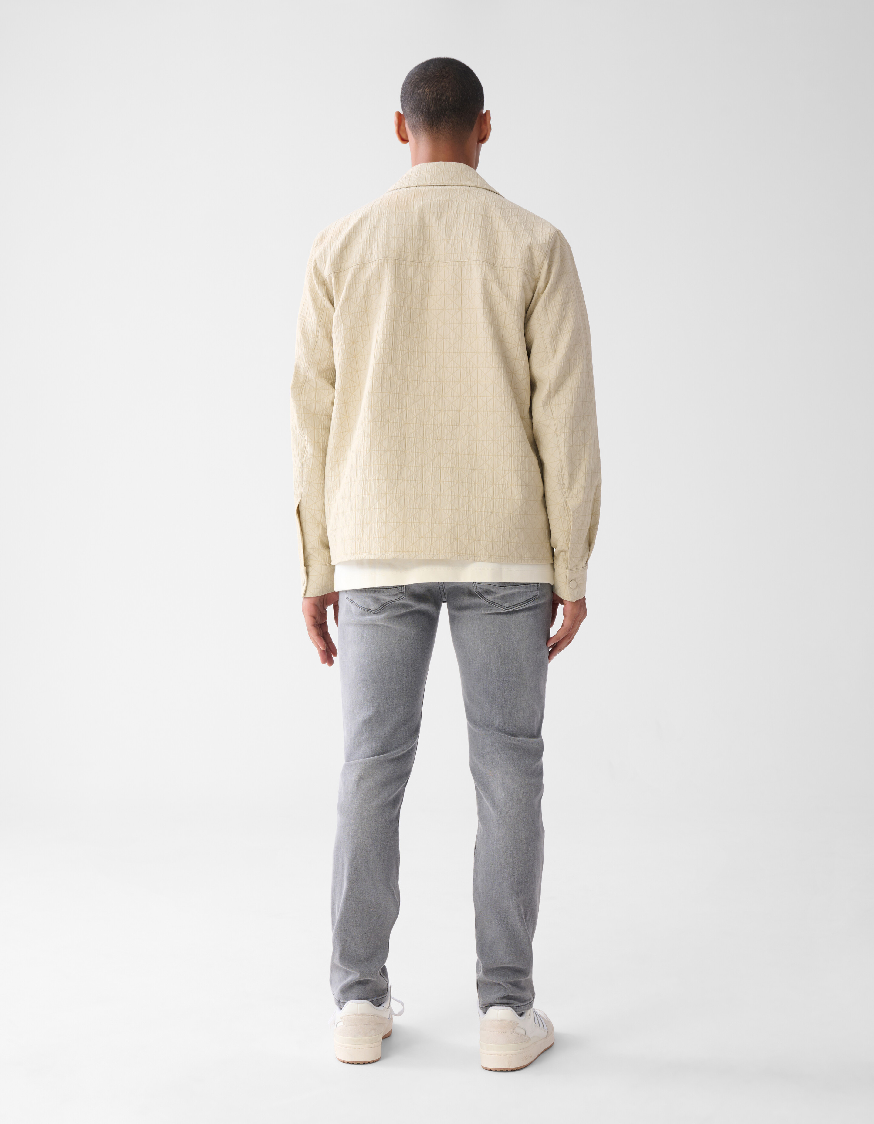 Triangel-Overshirt Beige SHOEBY MEN
