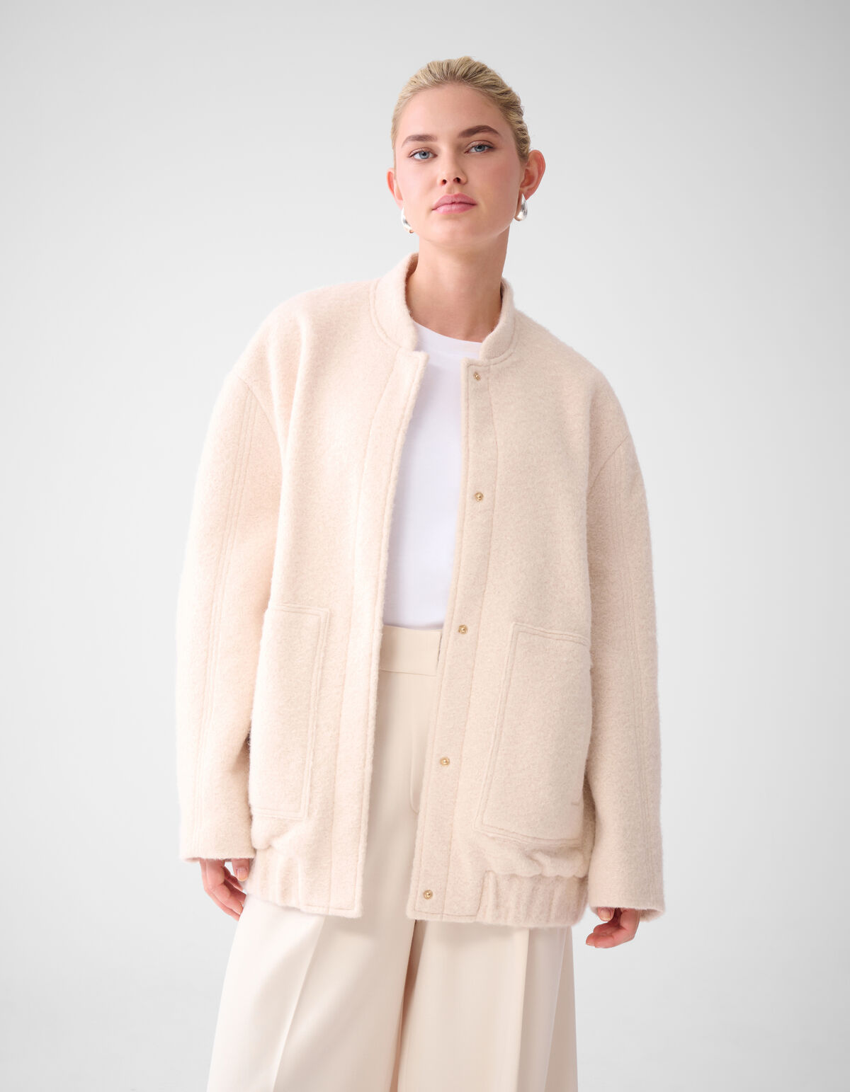 Teddy Bomber Off-white von Lonneke SHOEBY WOMEN