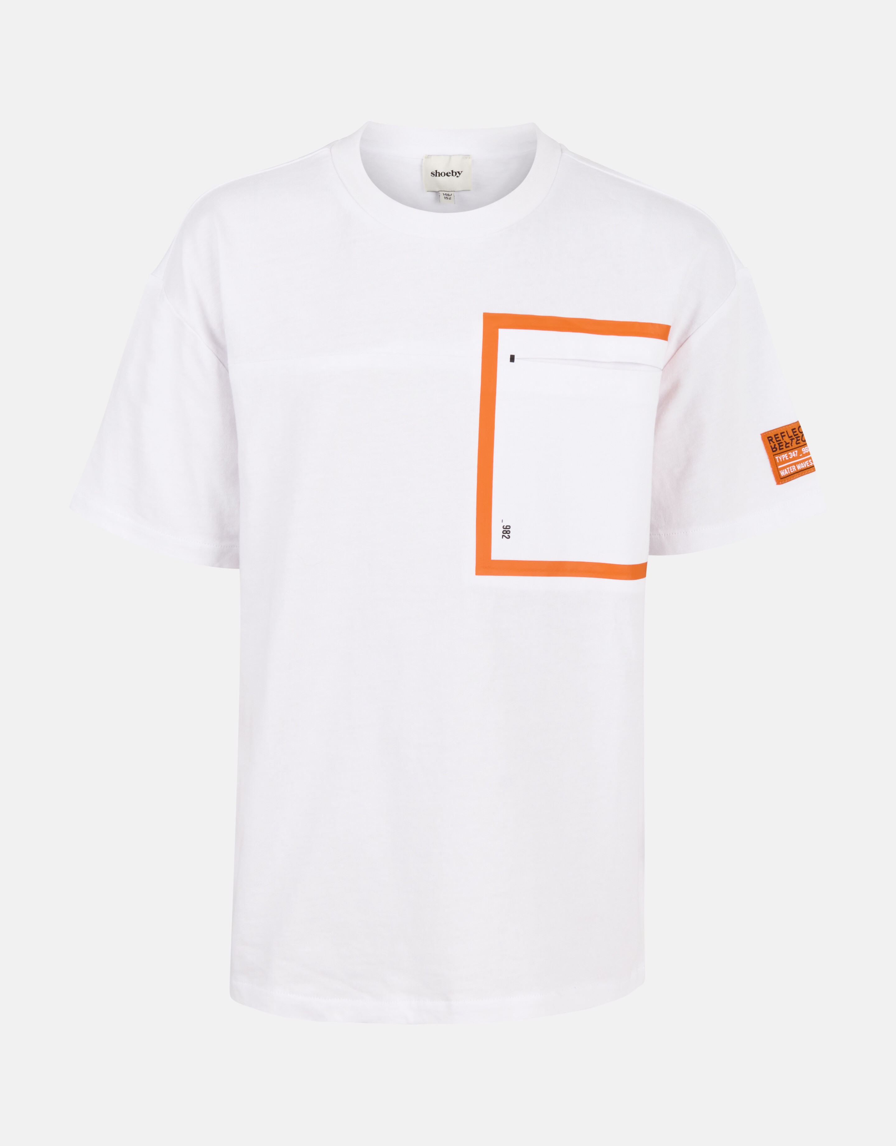 Relaxed Fit T-Shirt Weiß SHOEBY BOYS