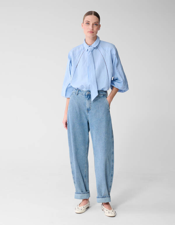 Barrel Fit Jeans Gebleicht von Mieke SHOEBY WOMEN