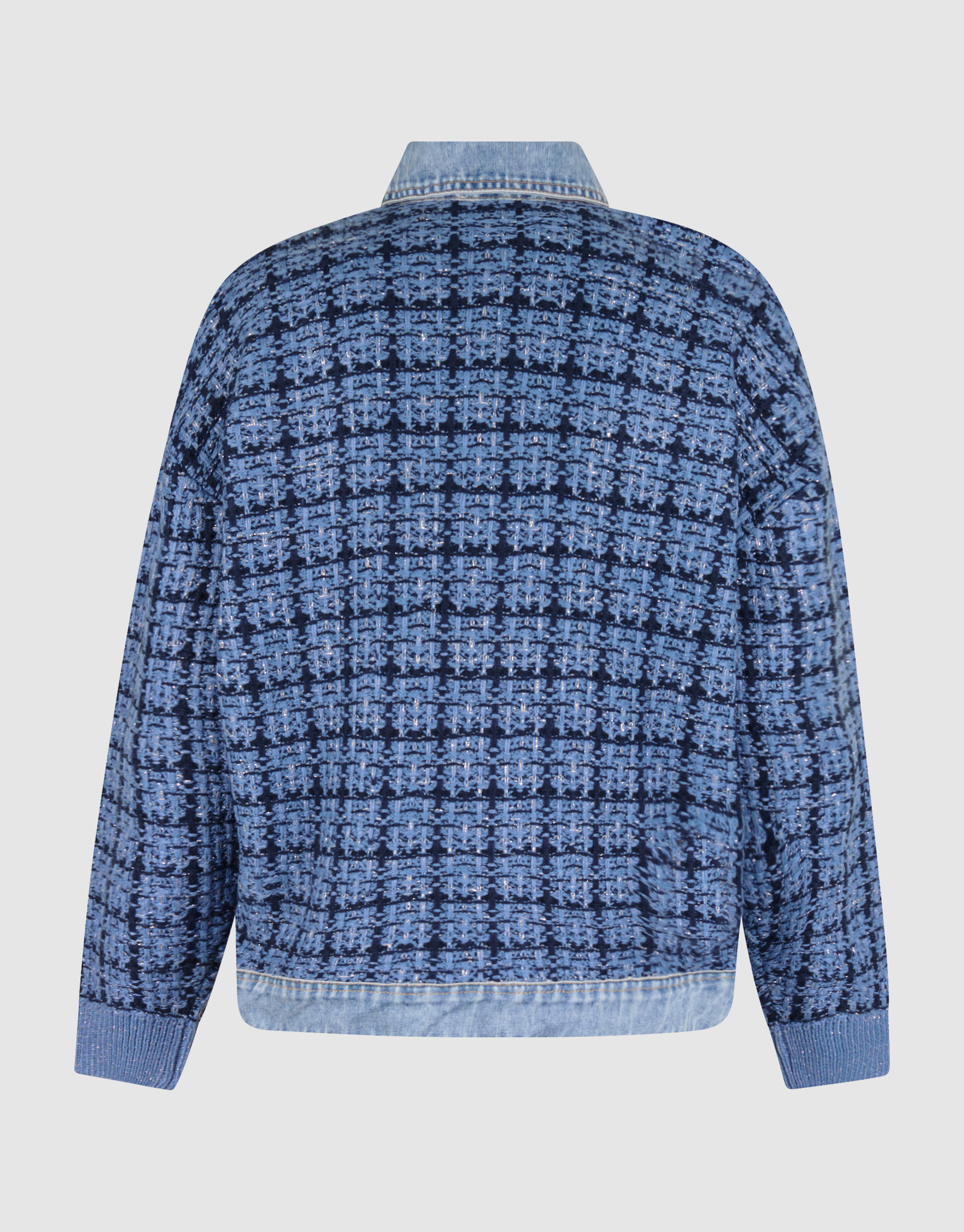 Tweed Mix Jacke Blau SHOEBY WOMEN