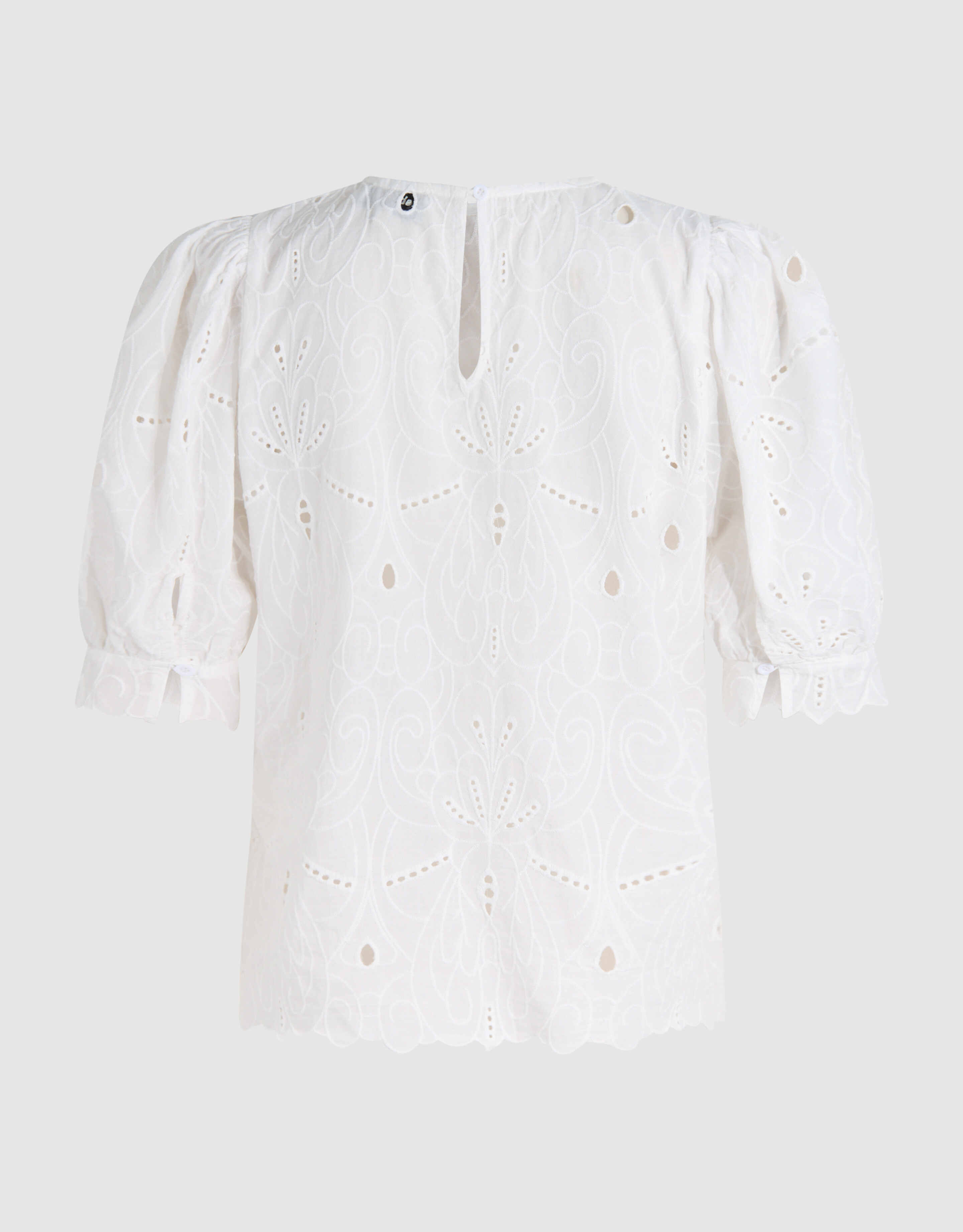 Besticktes Top Off White By Fred SHOEBY WOMEN