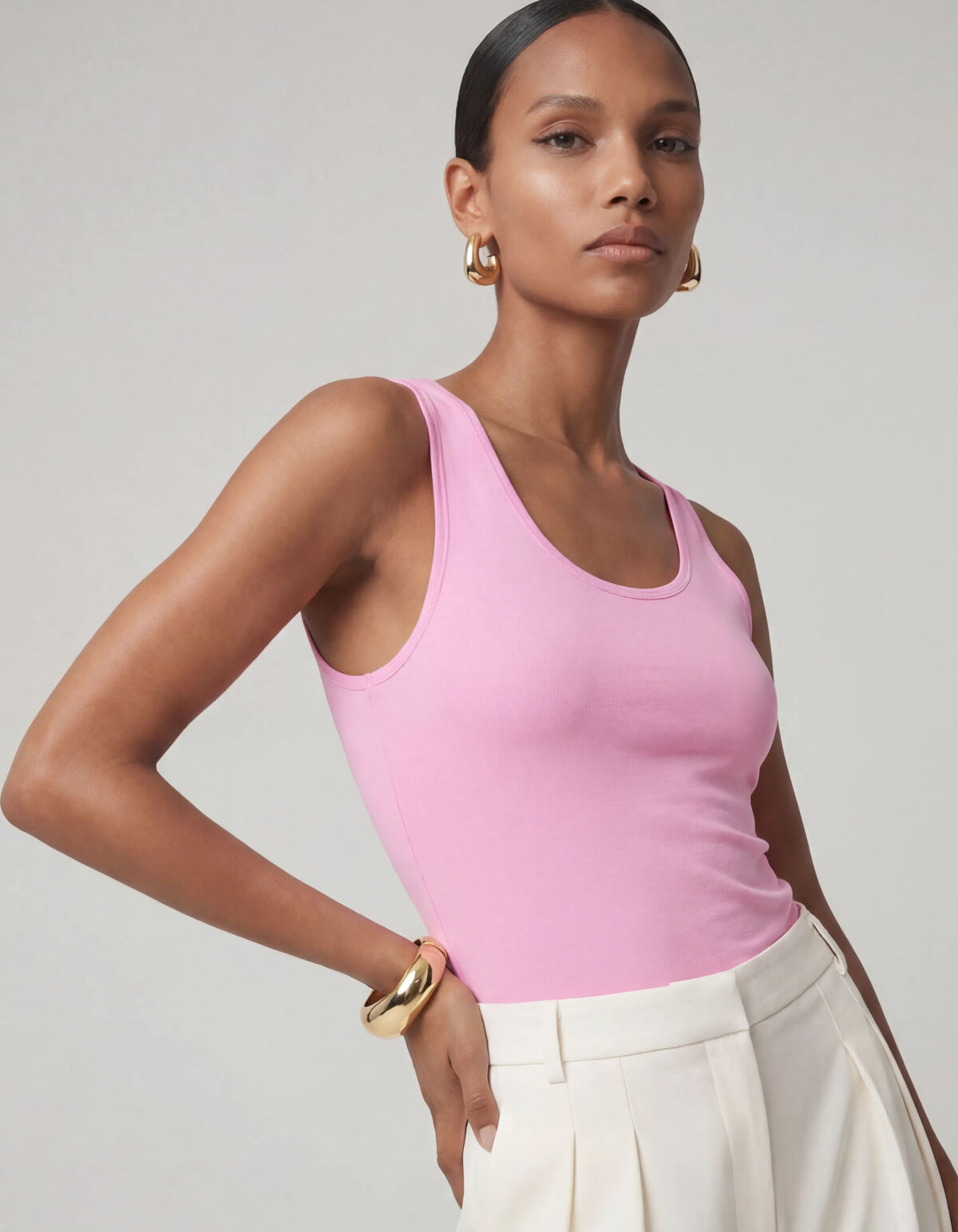 Basis Tanktop Rosa SHOEBY WOMEN