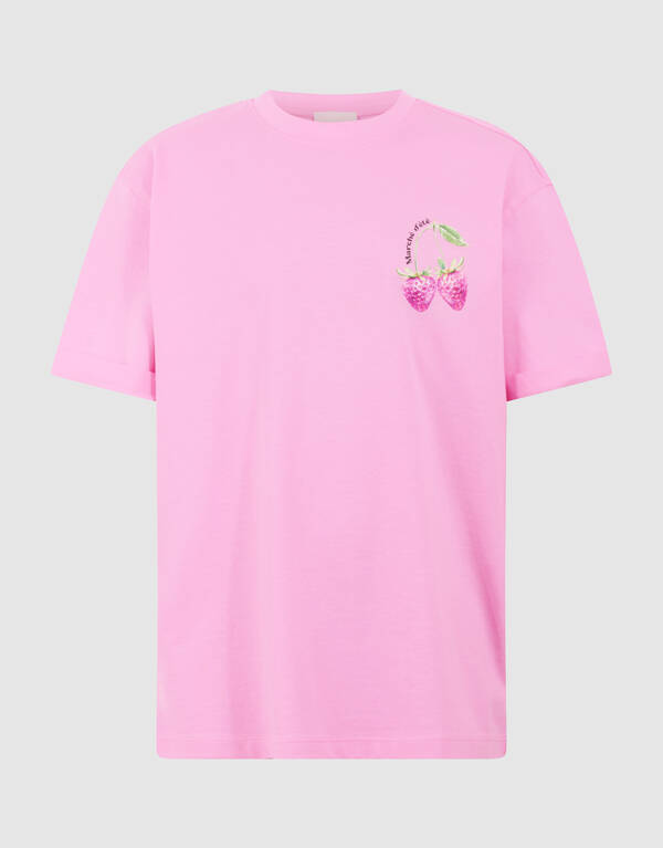 Cherry Artwork T-Shirt Rosa SHOEBY GIRLS