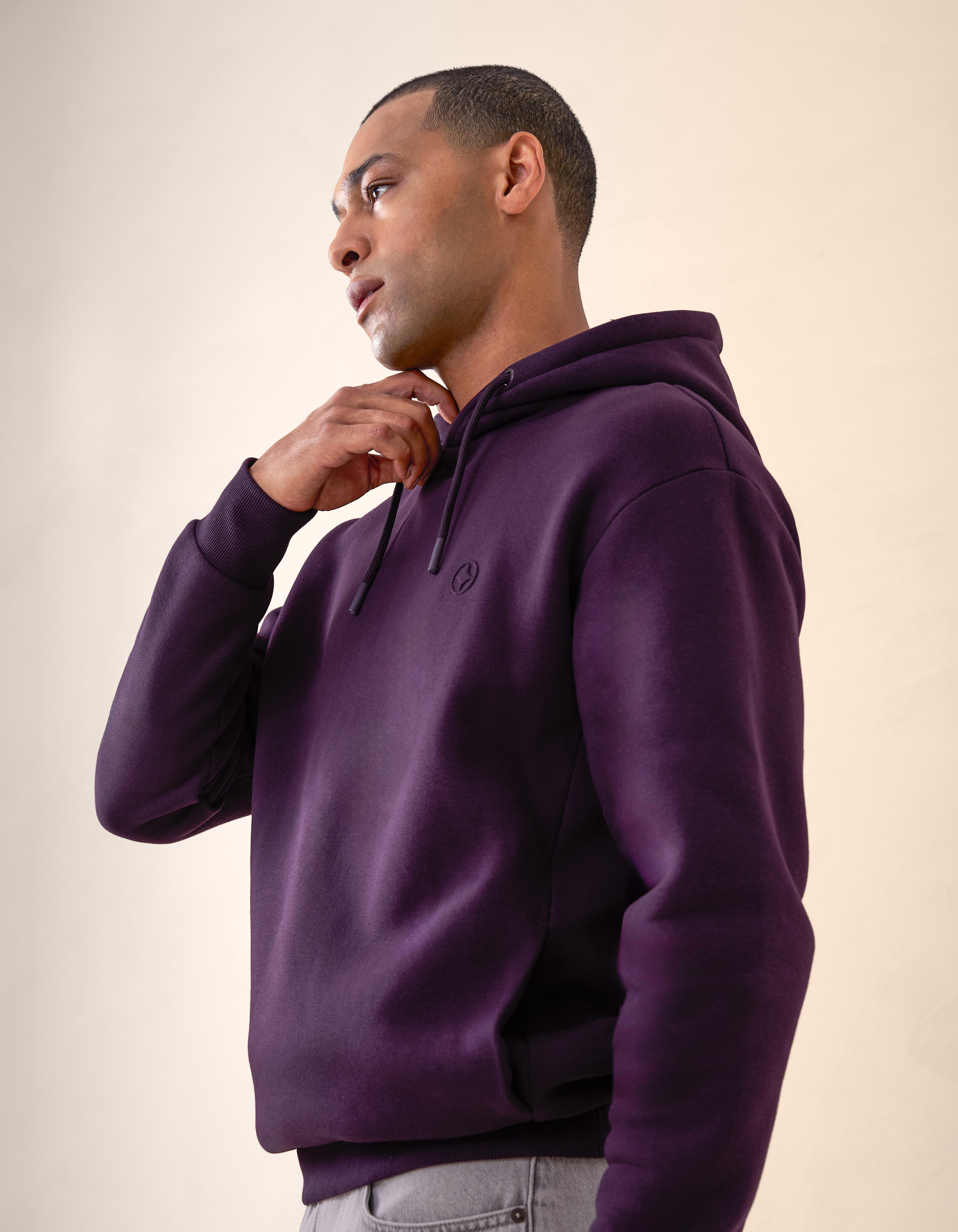 Sweat Hoodie Dunkelrot SHOEBY MEN