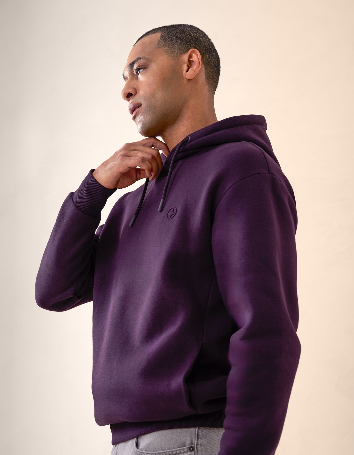 Sweat Hoodie Dunkelrot SHOEBY MEN