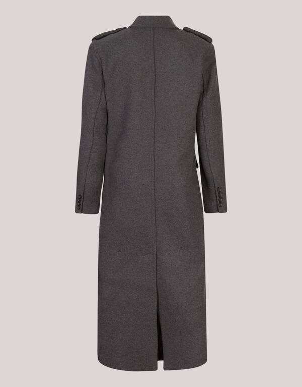 Lange Jacke Dunkelgrau von Fred SHOEBY WOMEN