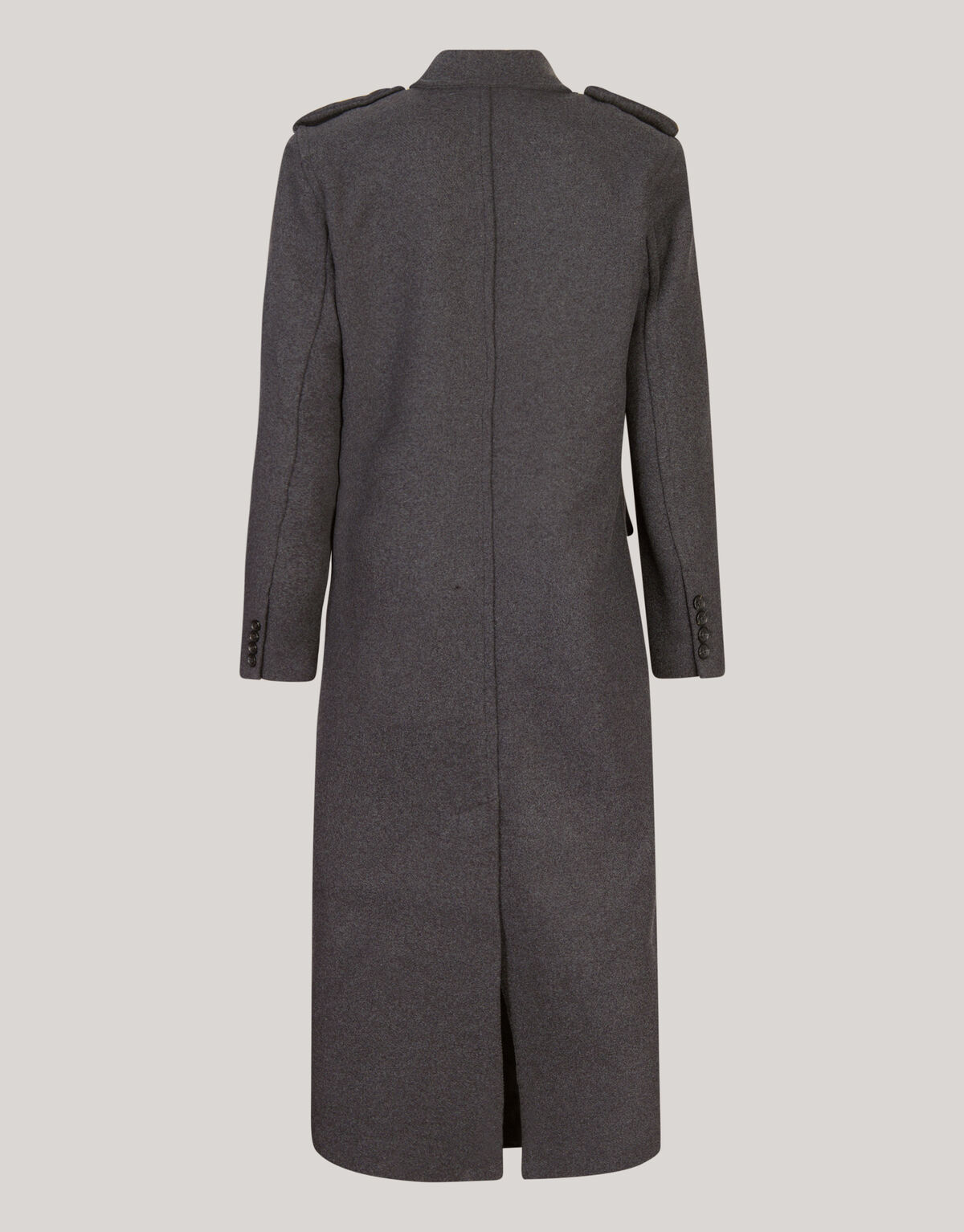 Lange Jacke Dunkelgrau von Fred SHOEBY WOMEN