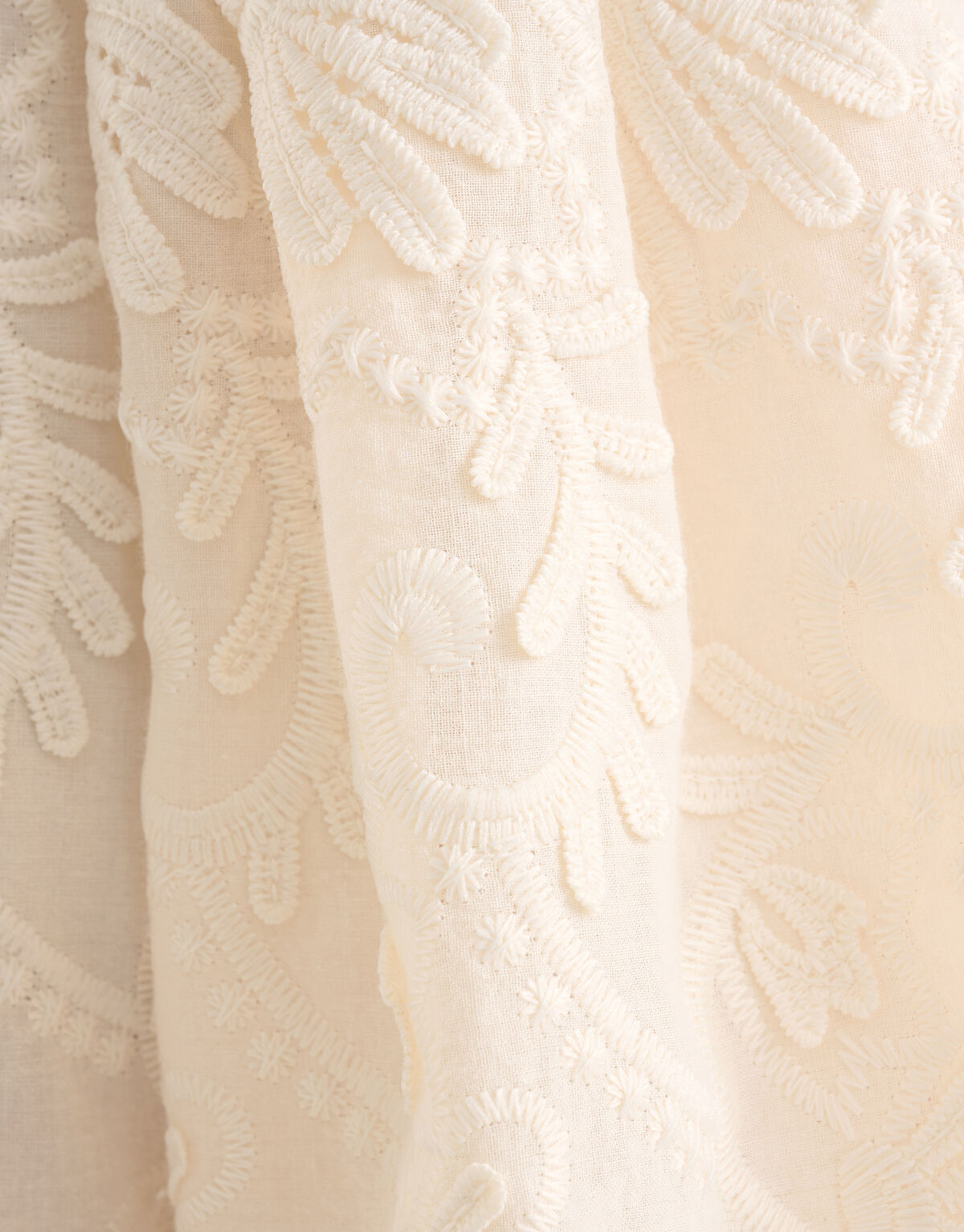 Besticktes Top Off White SHOEBY WOMEN