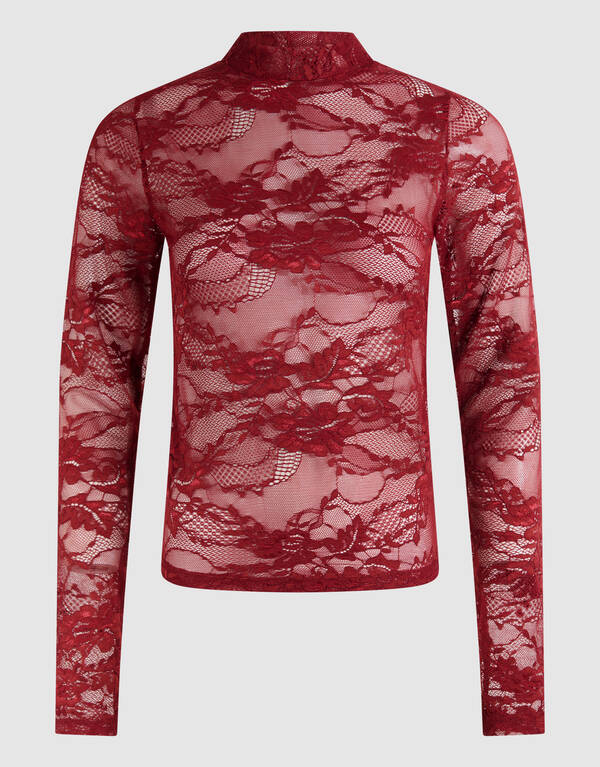 Kanten Top Rot SHOEBY WOMEN