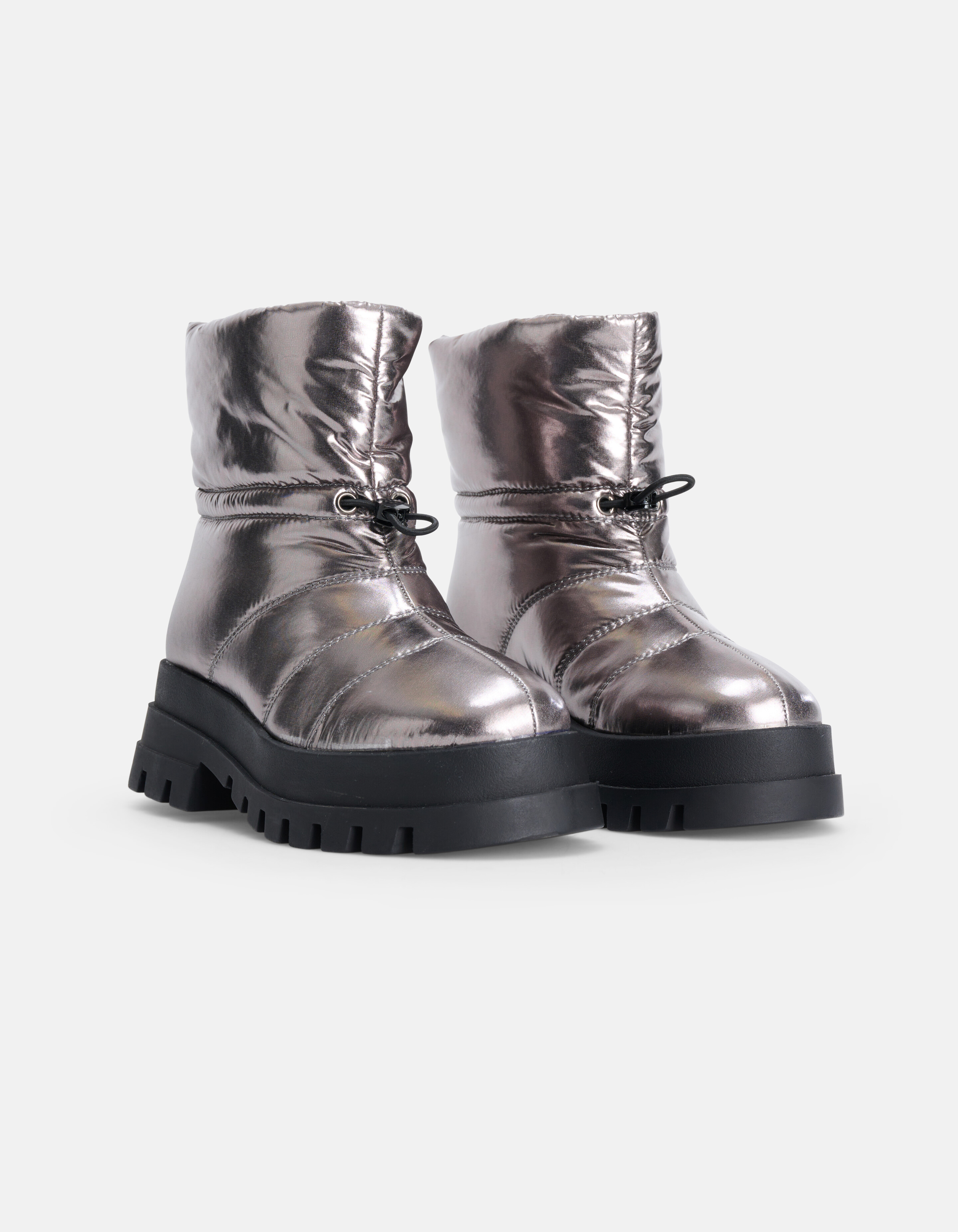 Metallischer Stiefel Silber SHOEBY SHOES