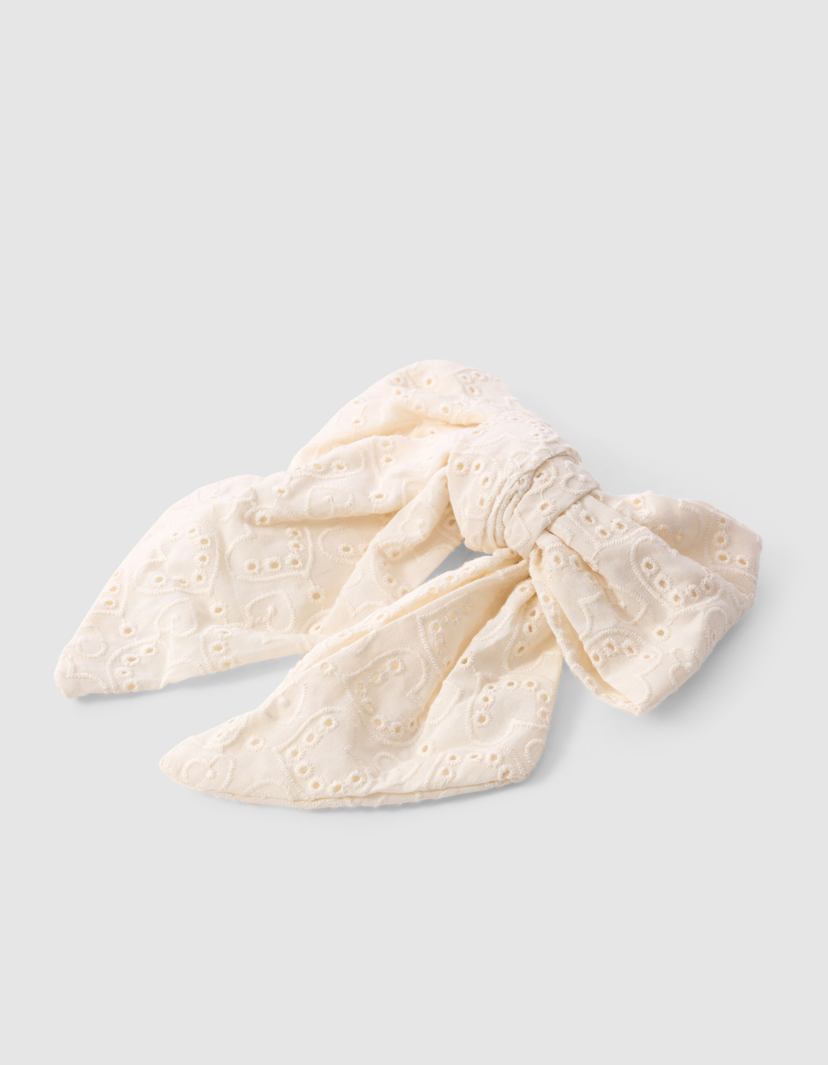 Schleife Haarspange Aus Weiß SHOEBY ACCESSOIRES