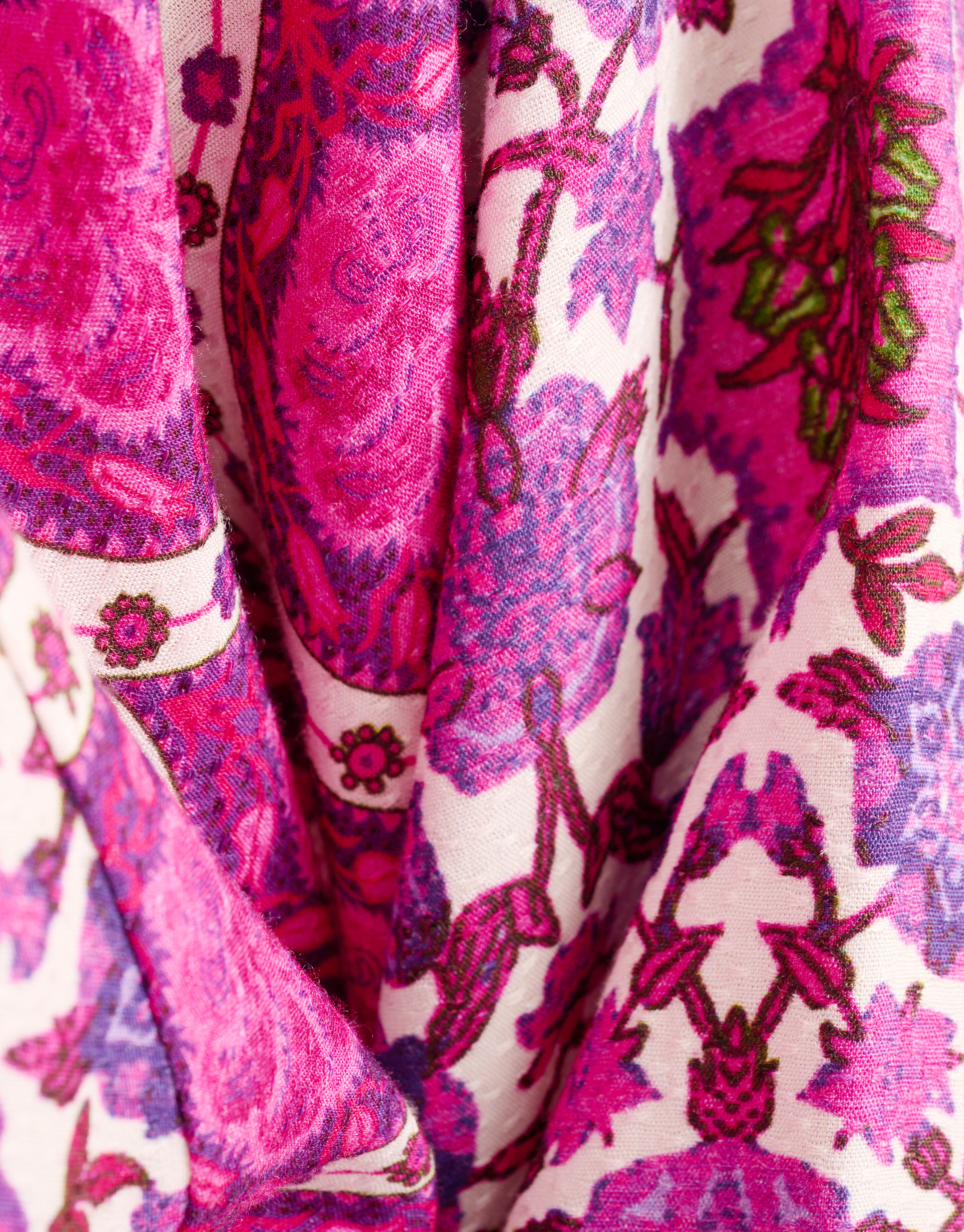 Grafik Print Bluse Lila SHOEBY WOMEN