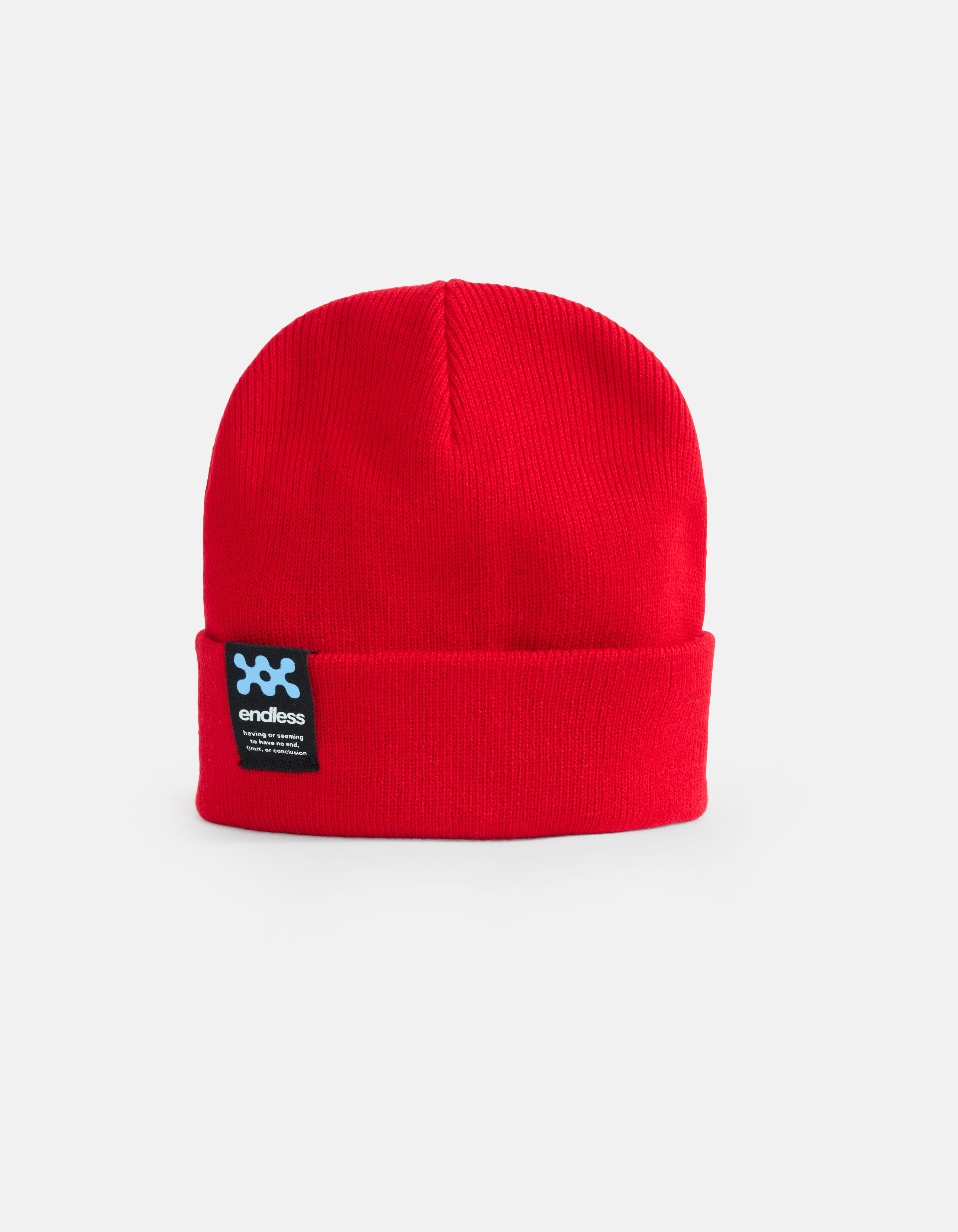 Label Beanie Rot SHOEBY ACCESSOIRES