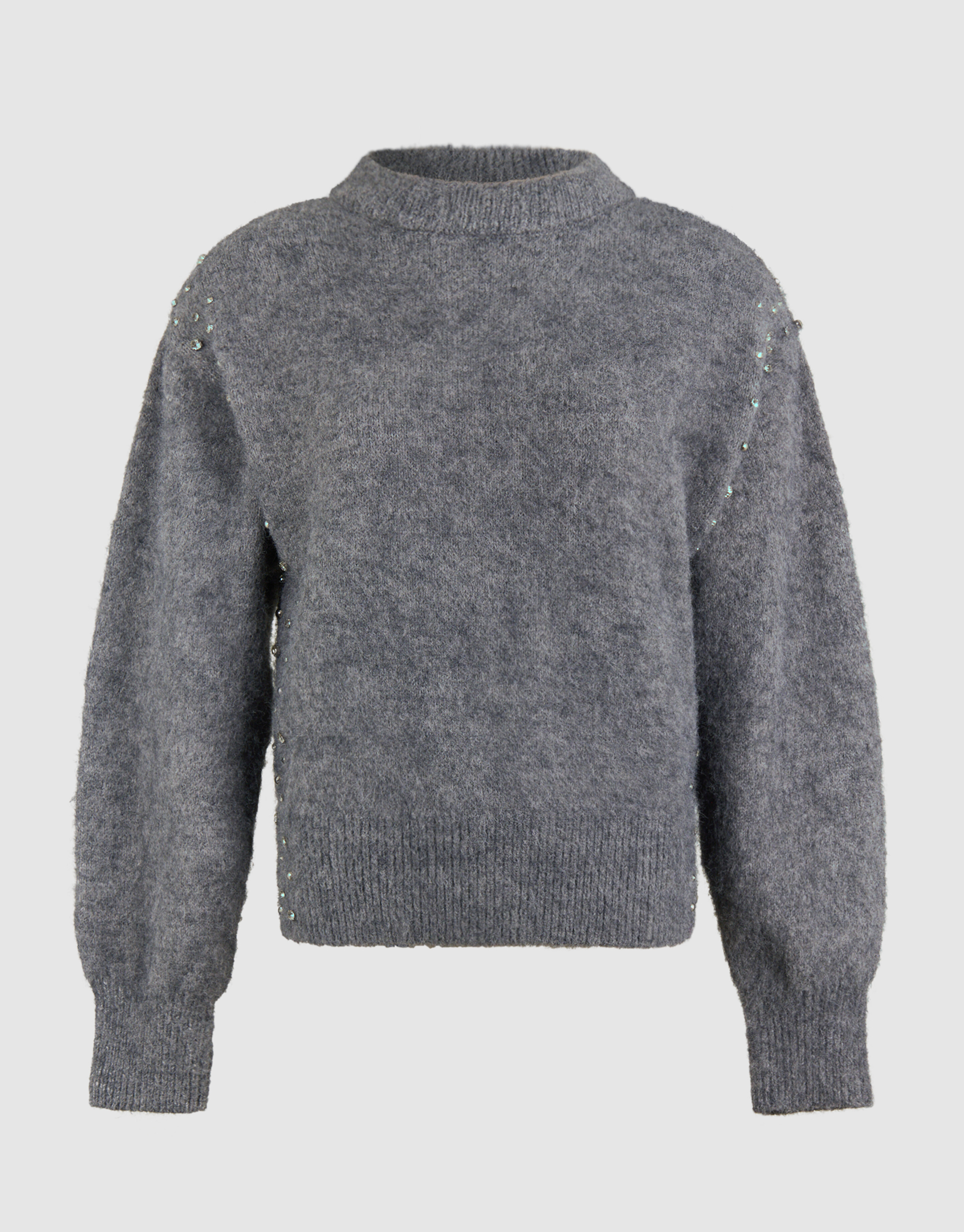 Strass Pullover Grau SHOEBY WOMEN