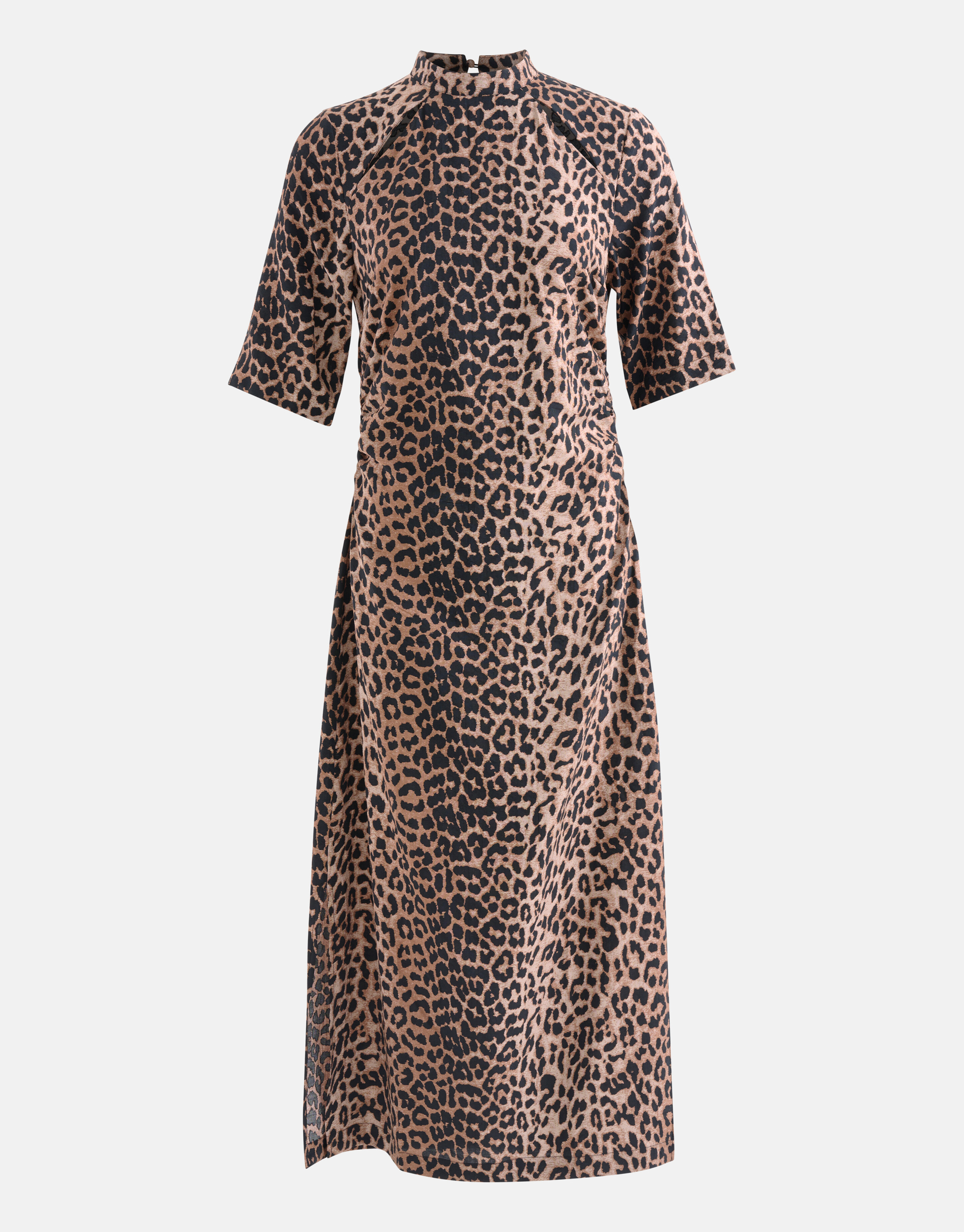 Leopard bedrucktes Kleid Braun SHOEBY WOMEN