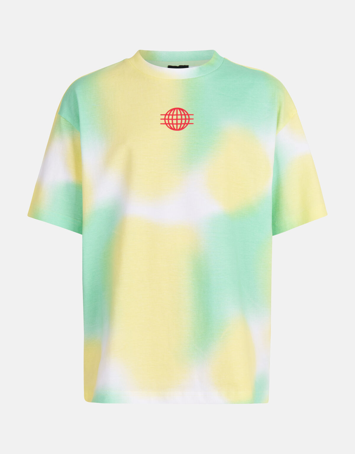 Bedrucktes Tie-Dye-T-Shirt Grün SHOEBY BOYS