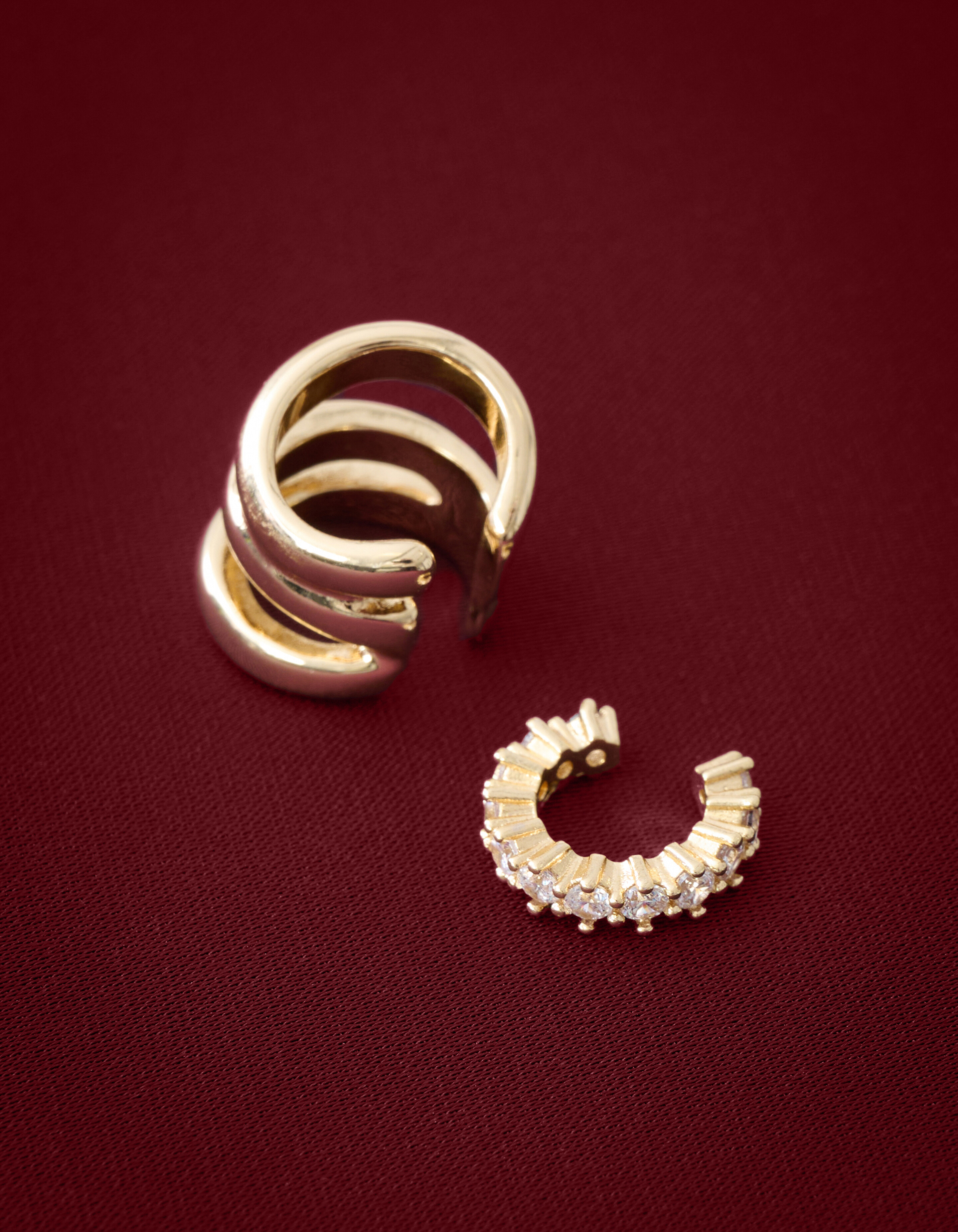 Ohrfessel-Set Gold von Monica SHOEBY ACCESSOIRES