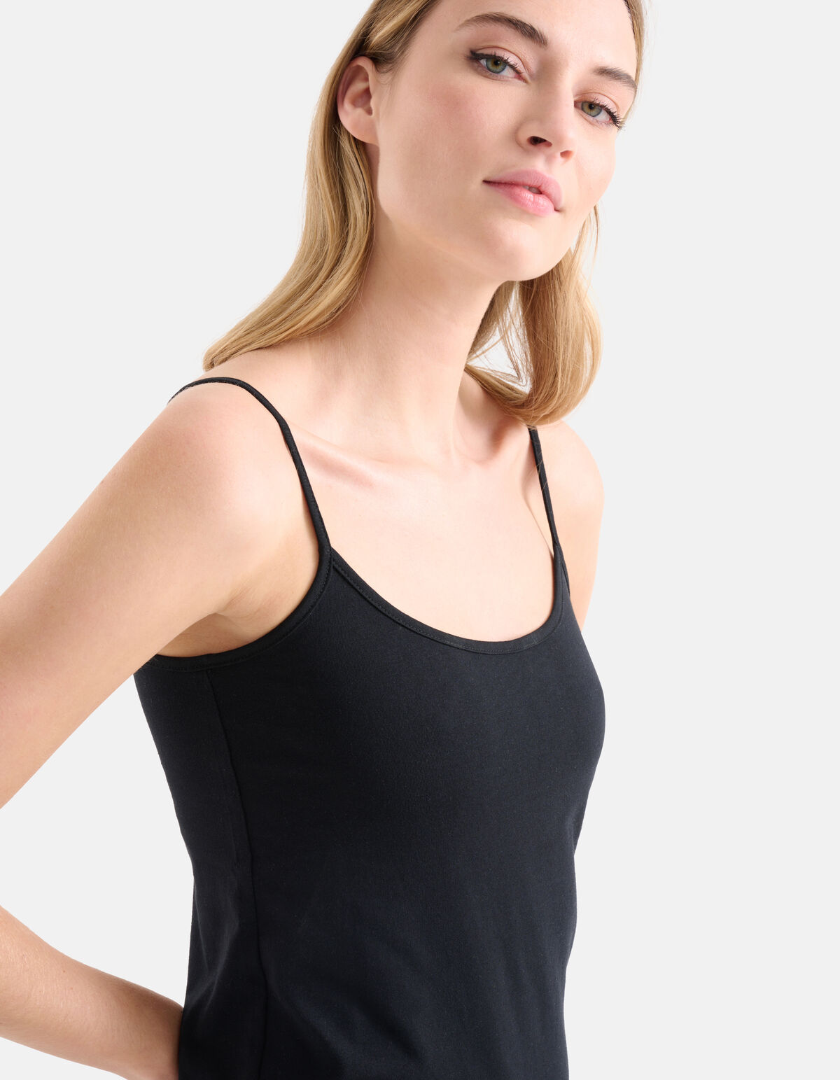 Basic-Unterkleid Schwarz Eksept
