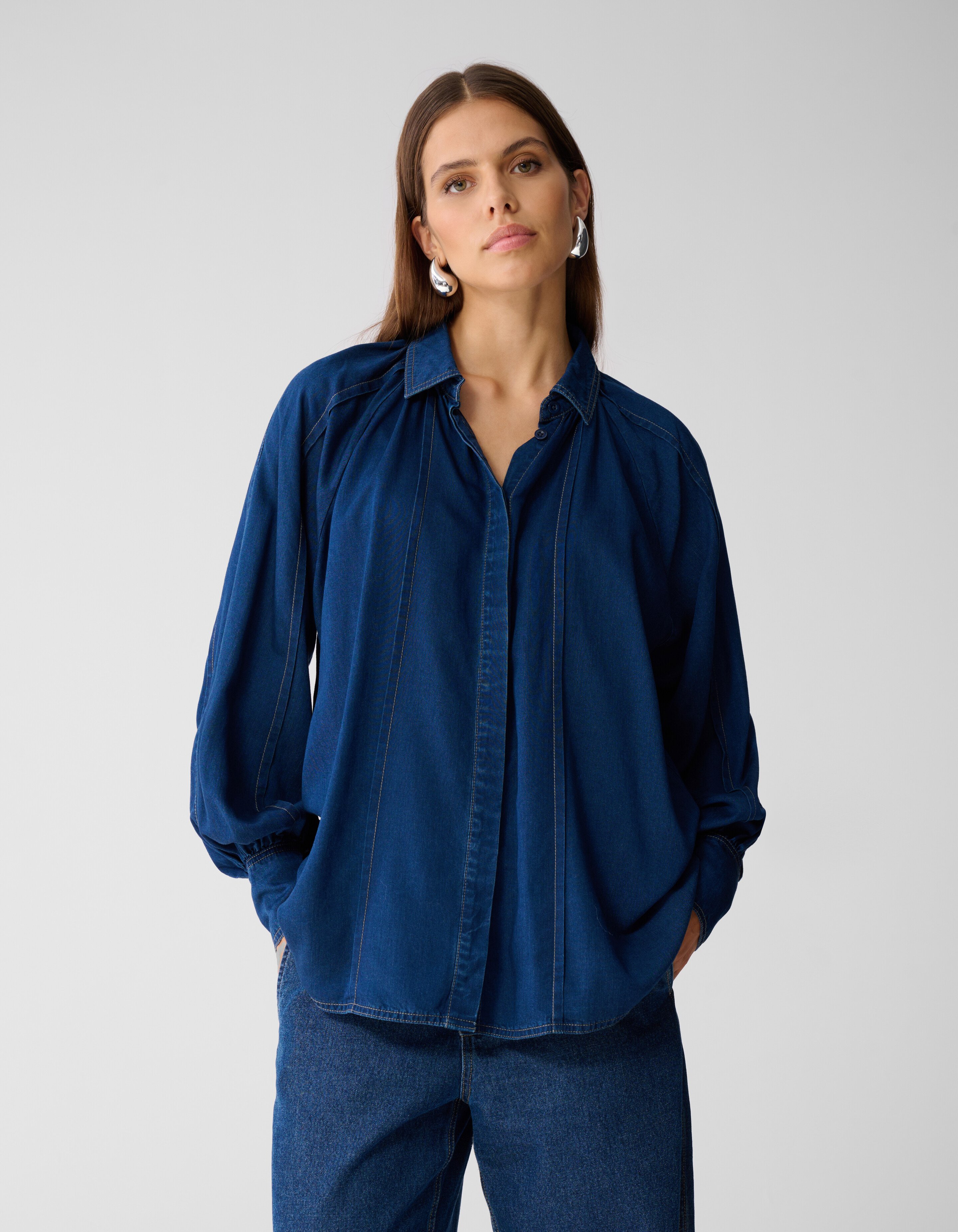 Stitch Bluse Blau von Mieke SHOEBY WOMEN
