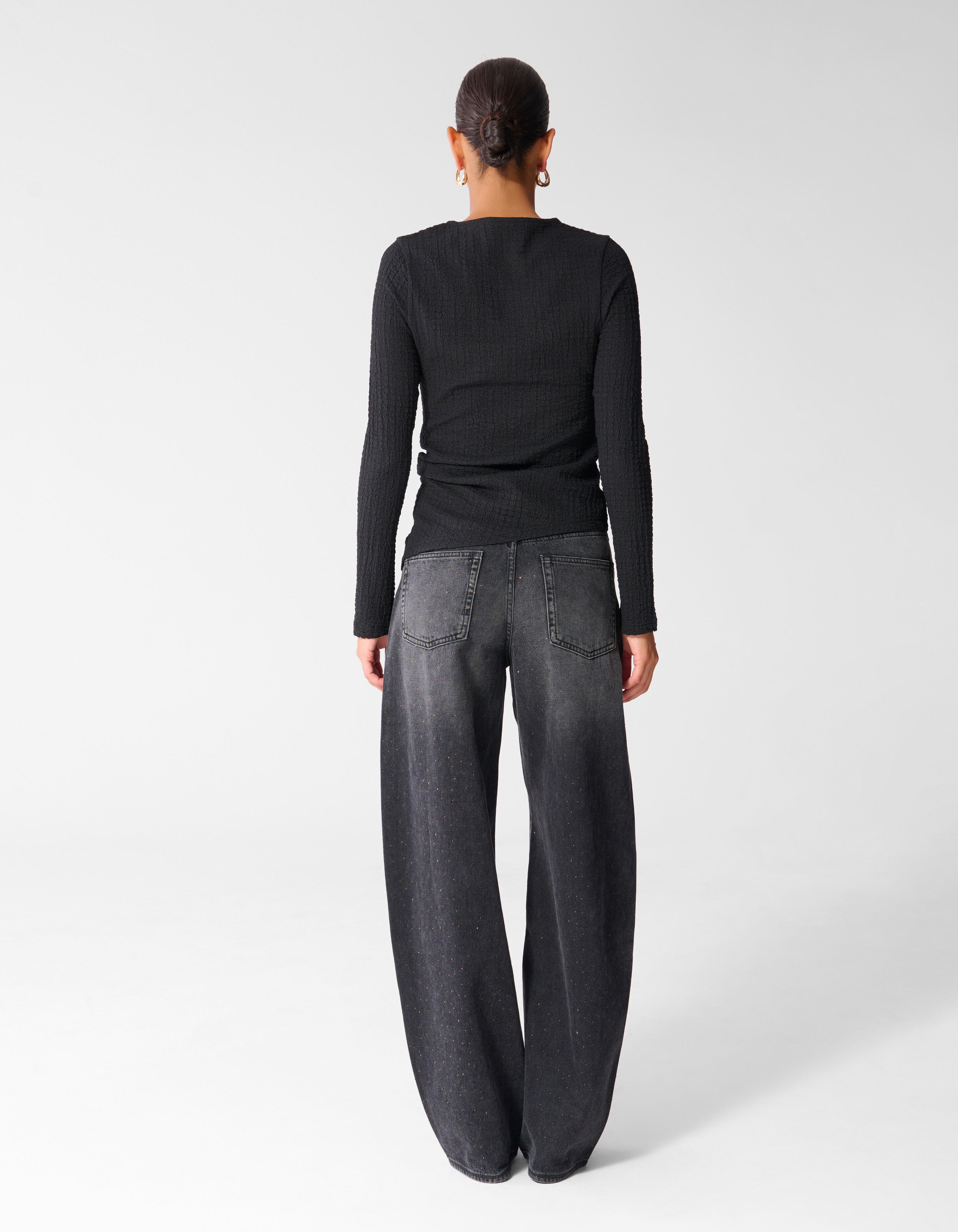 Asymmetrische Top Schwarz SHOEBY WOMEN