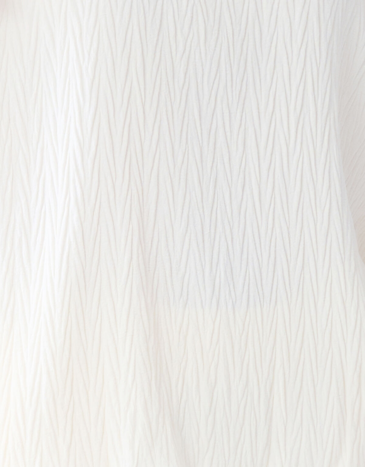 Crinkle Twist Top Off White SHOEBY WOMEN