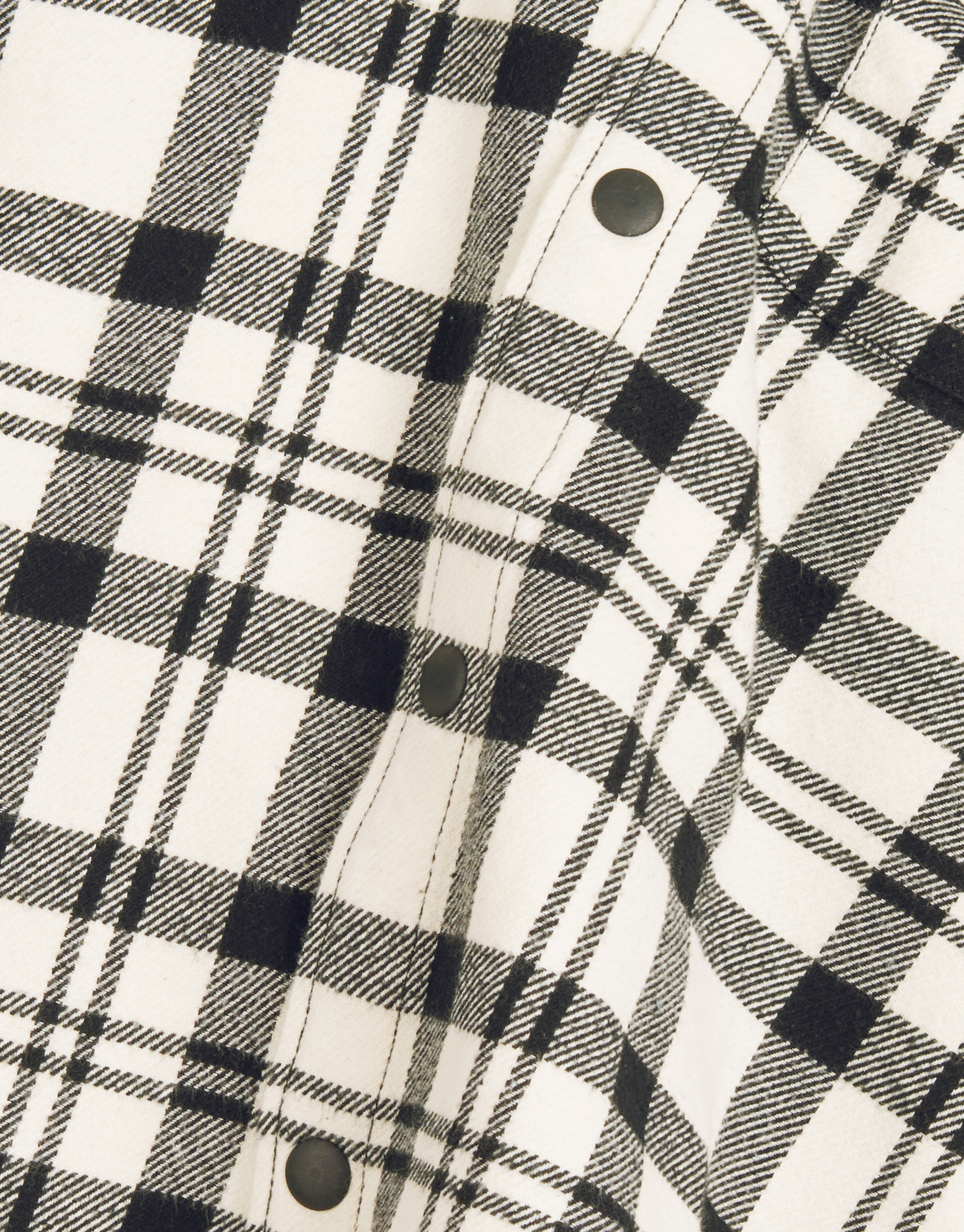 Ruiten Overshirt Zwart/Wit SHOEBY BOYS