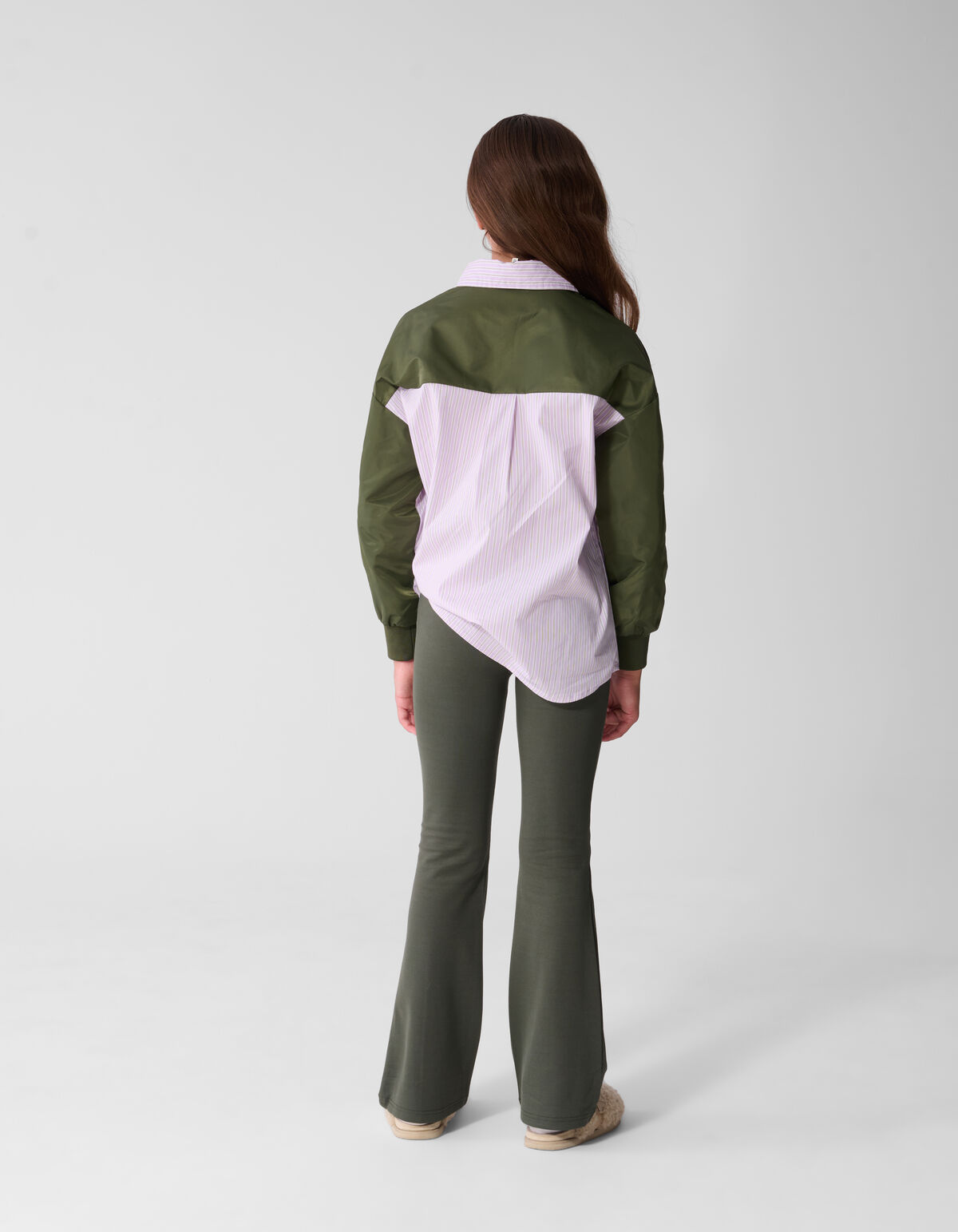 &bdquo;Punta Flared Legging&ldquo; in Dunkelgr&uuml;n SHOEBY GIRLS