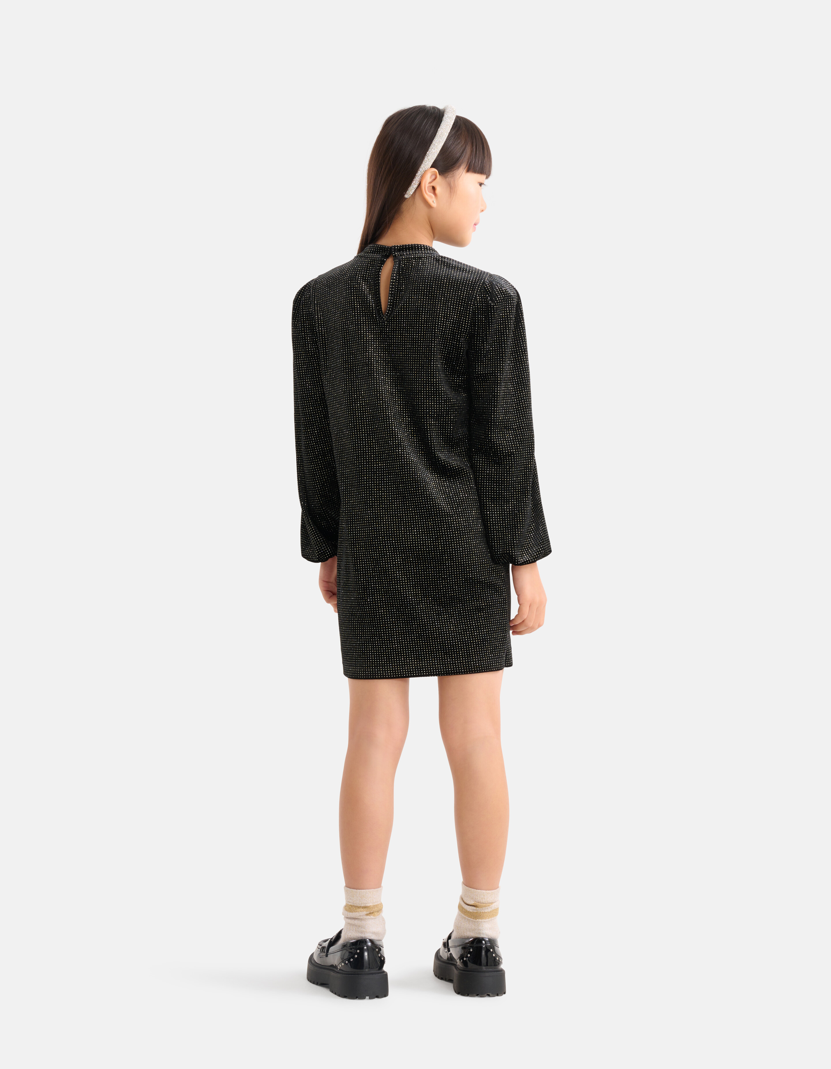 Strass-Kleid Schwarz SHOEBY GIRLS