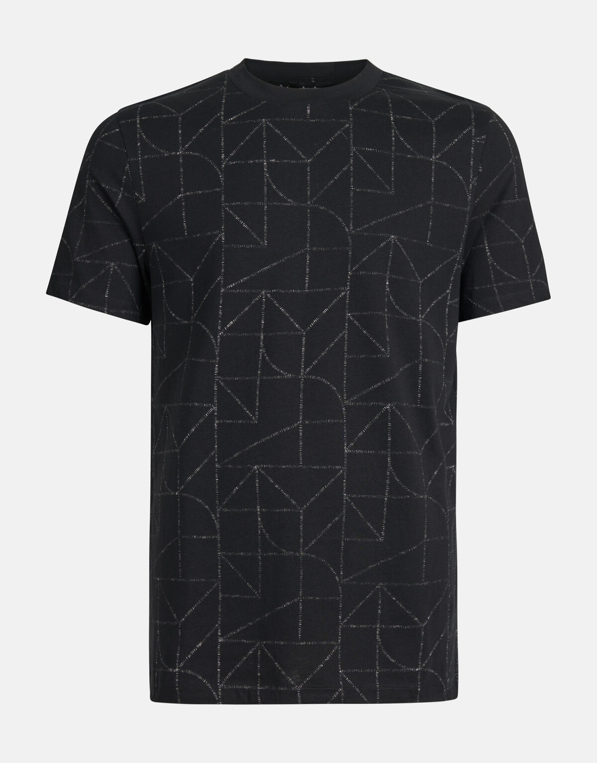 Bedrucktes T-shirt Schwarz SHOEBY MEN