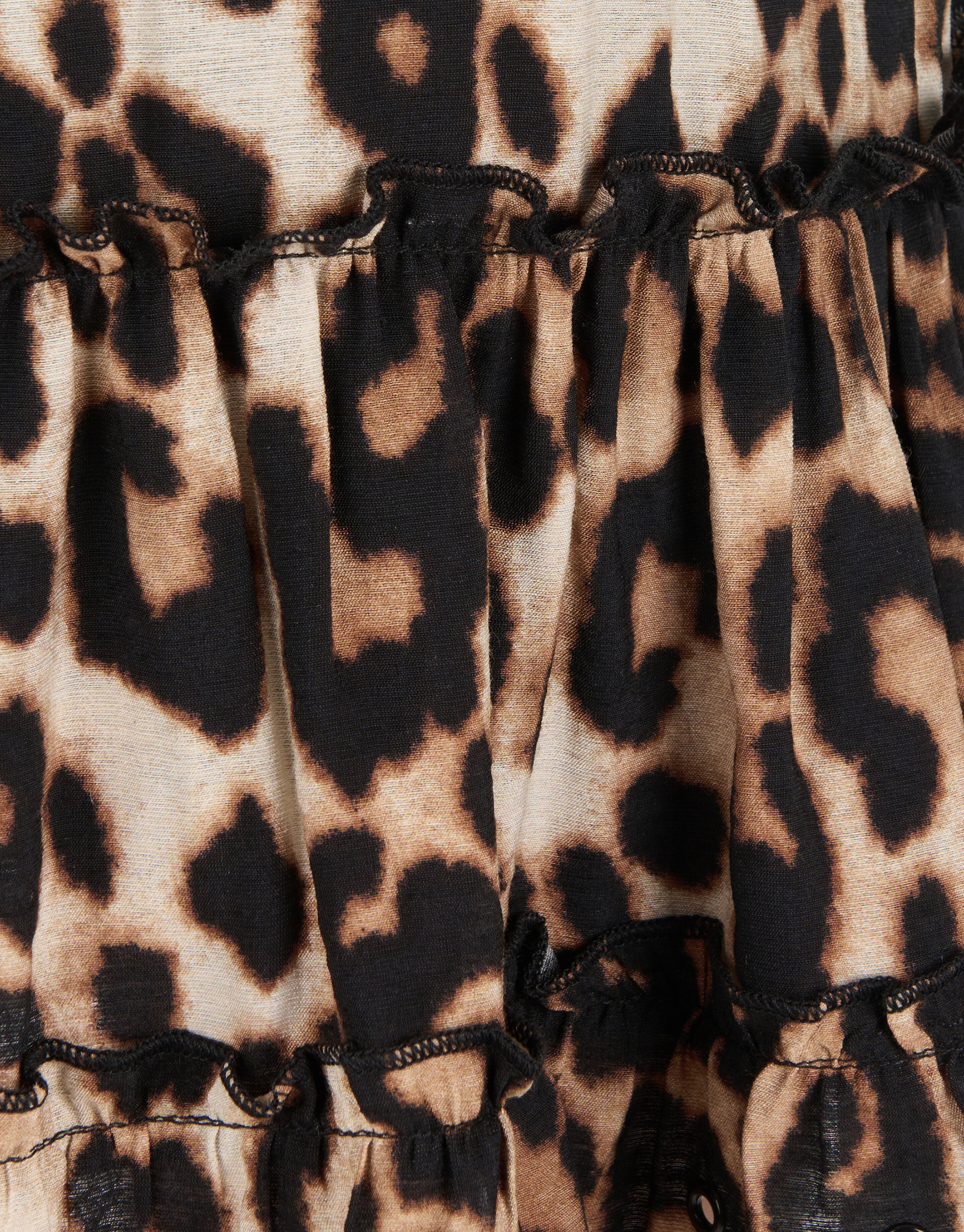 Leopardenrock Braun SHOEBY GIRLS