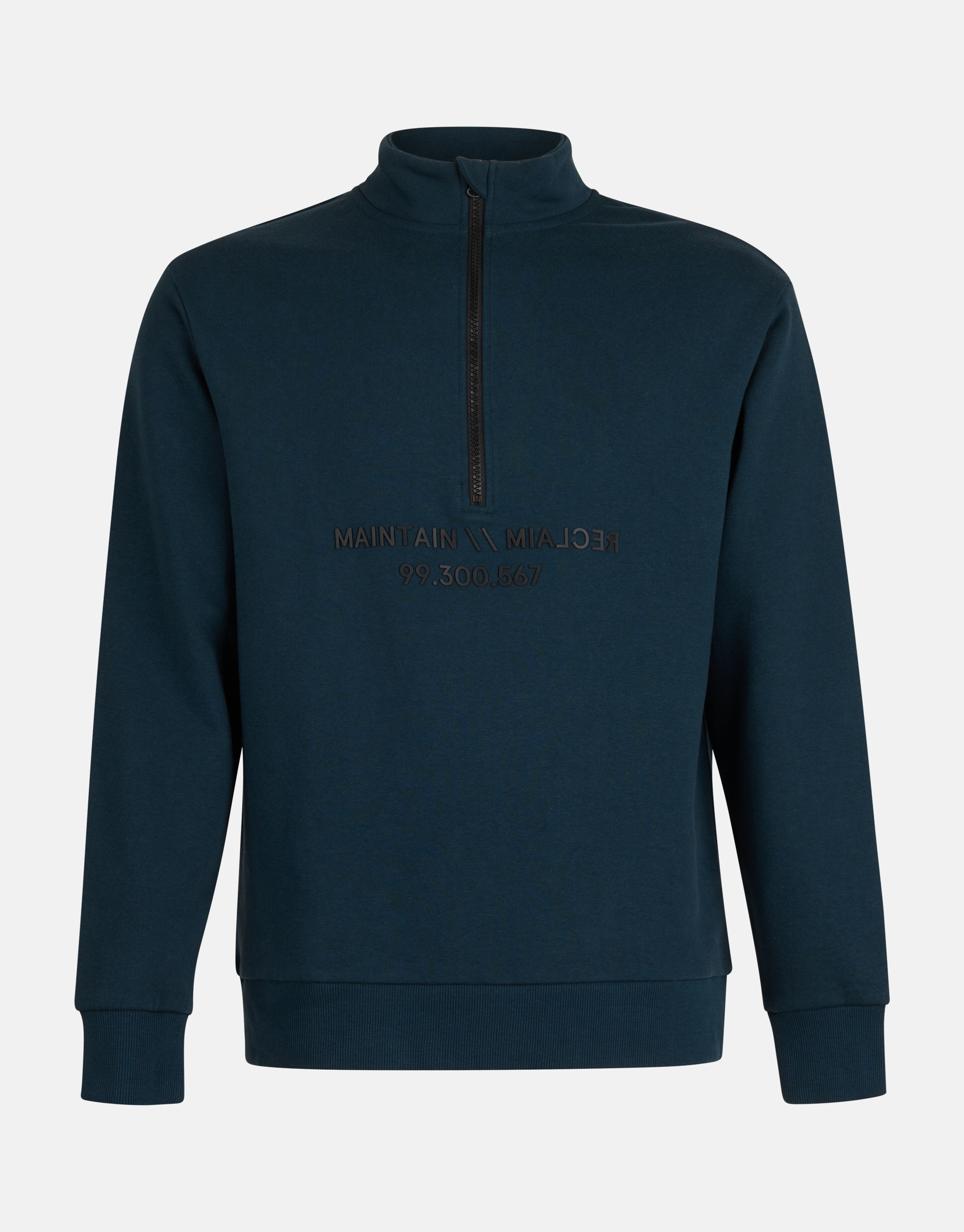 Zip-Pullover Dunkelgrün SHOEBY MEN