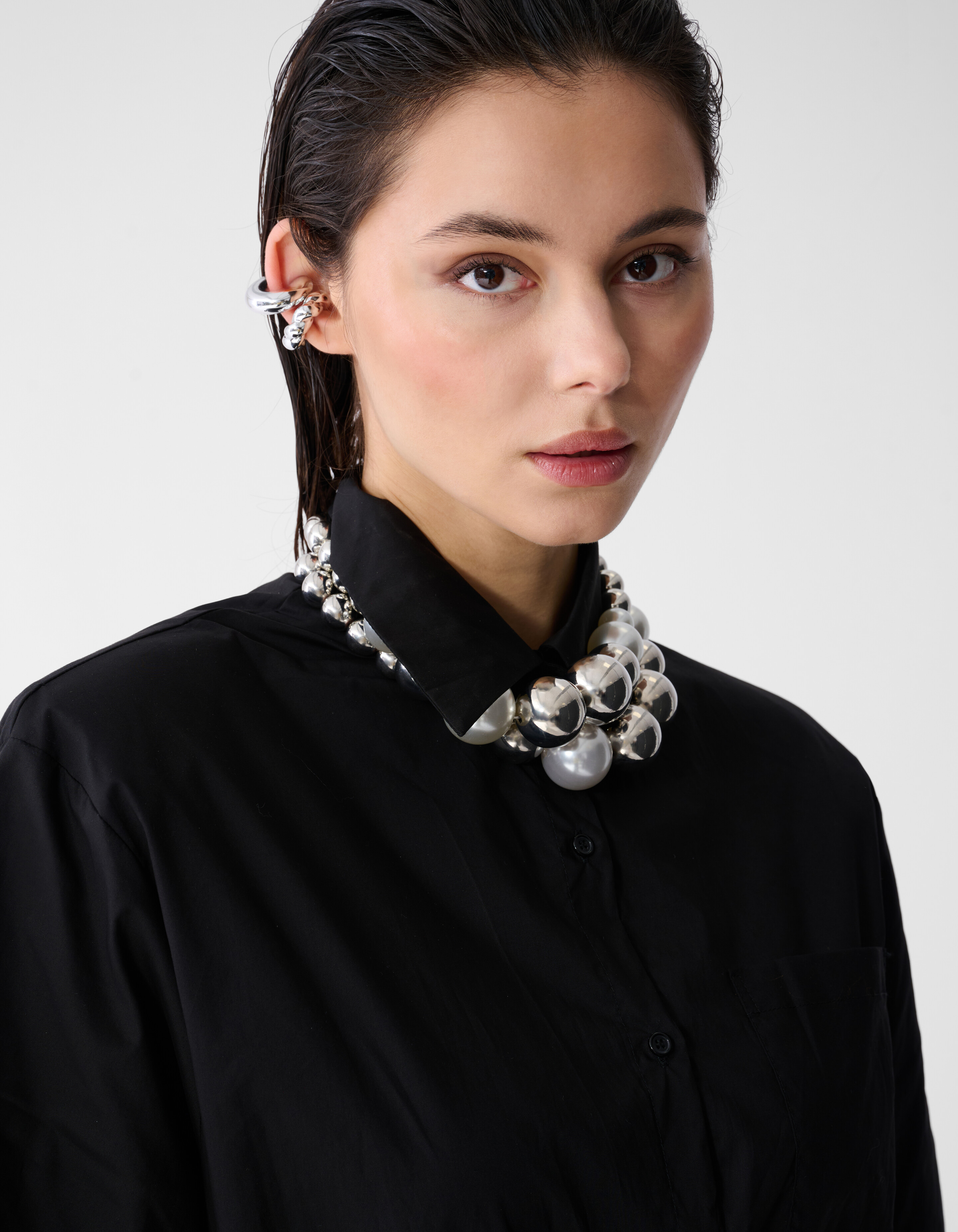 Oversized Ballon Mini Kleid Schwarz SHOEBY WOMEN