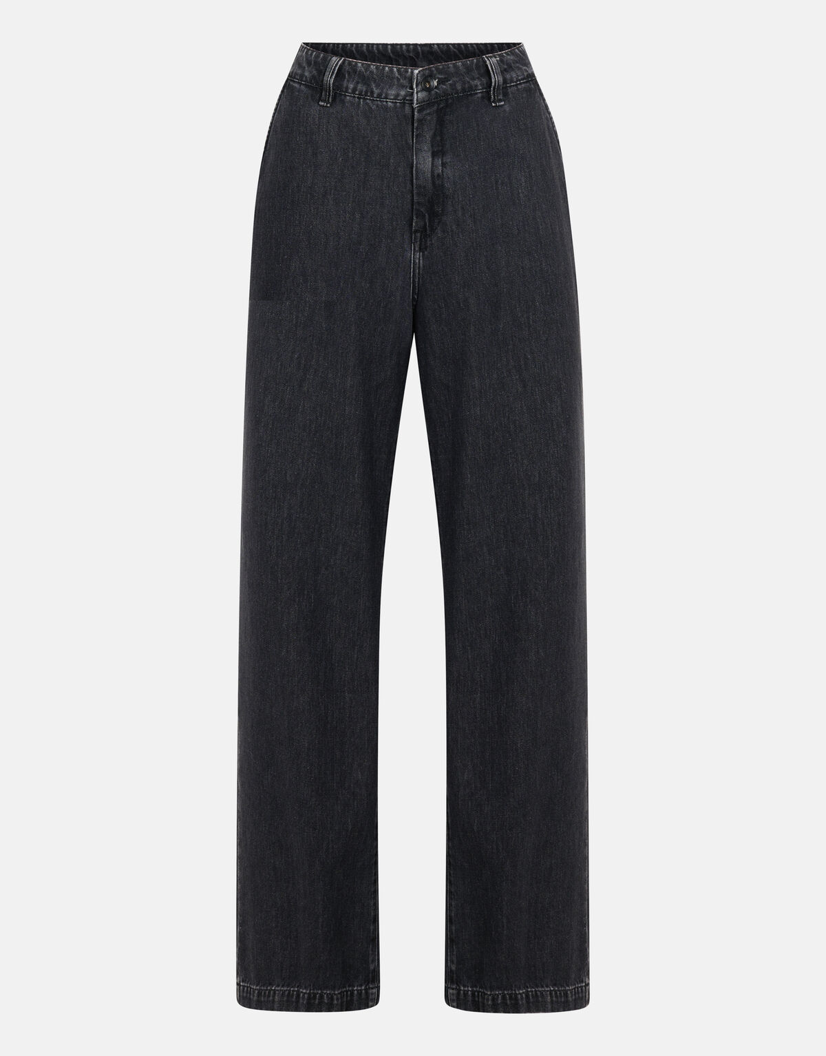 Strass Jeans mit weitem Bein Dunkelgrau L32 von Mi SHOEBY WOMEN