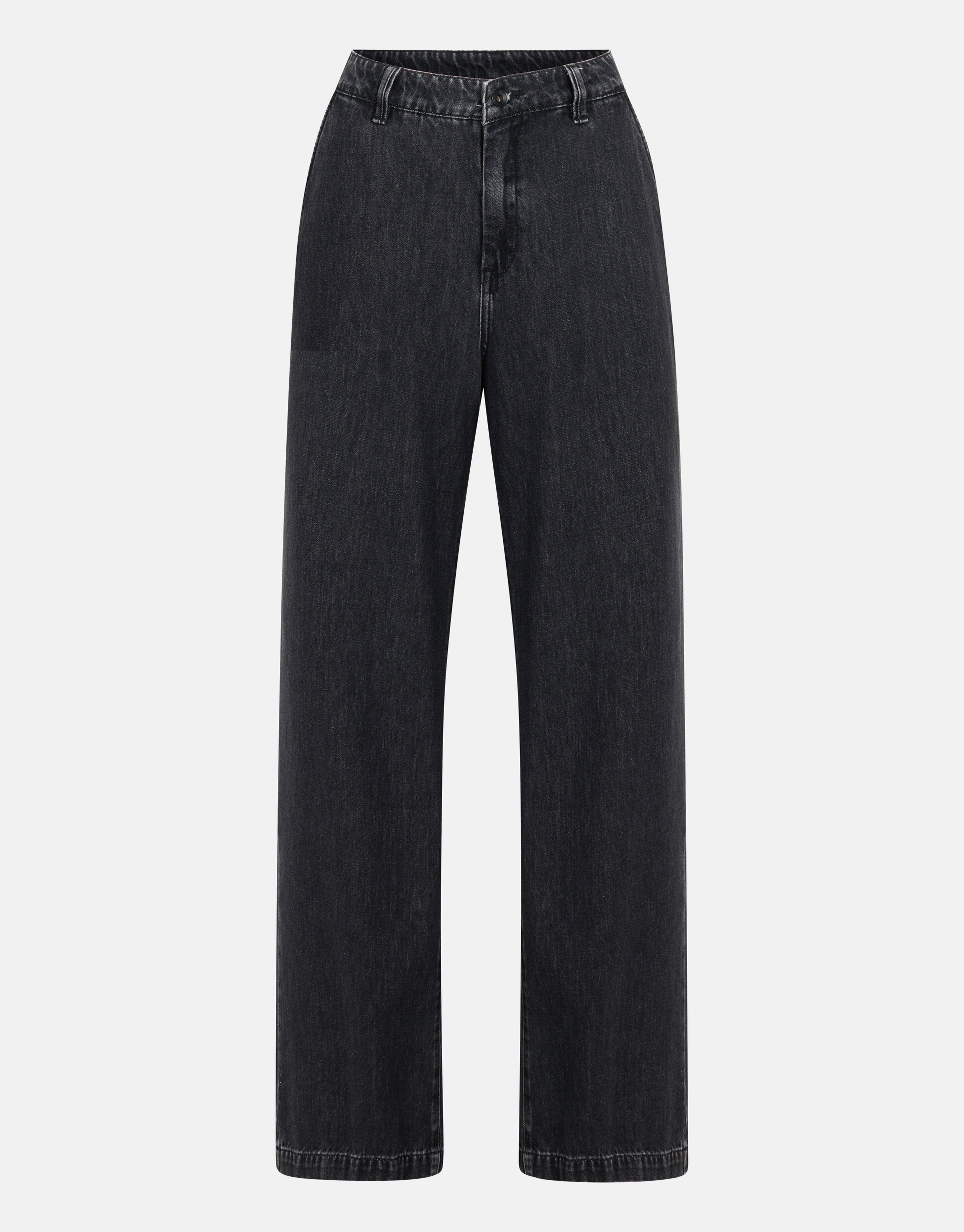 Strass Jeans mit weitem Bein Dunkelgrau L32 von Mi SHOEBY WOMEN